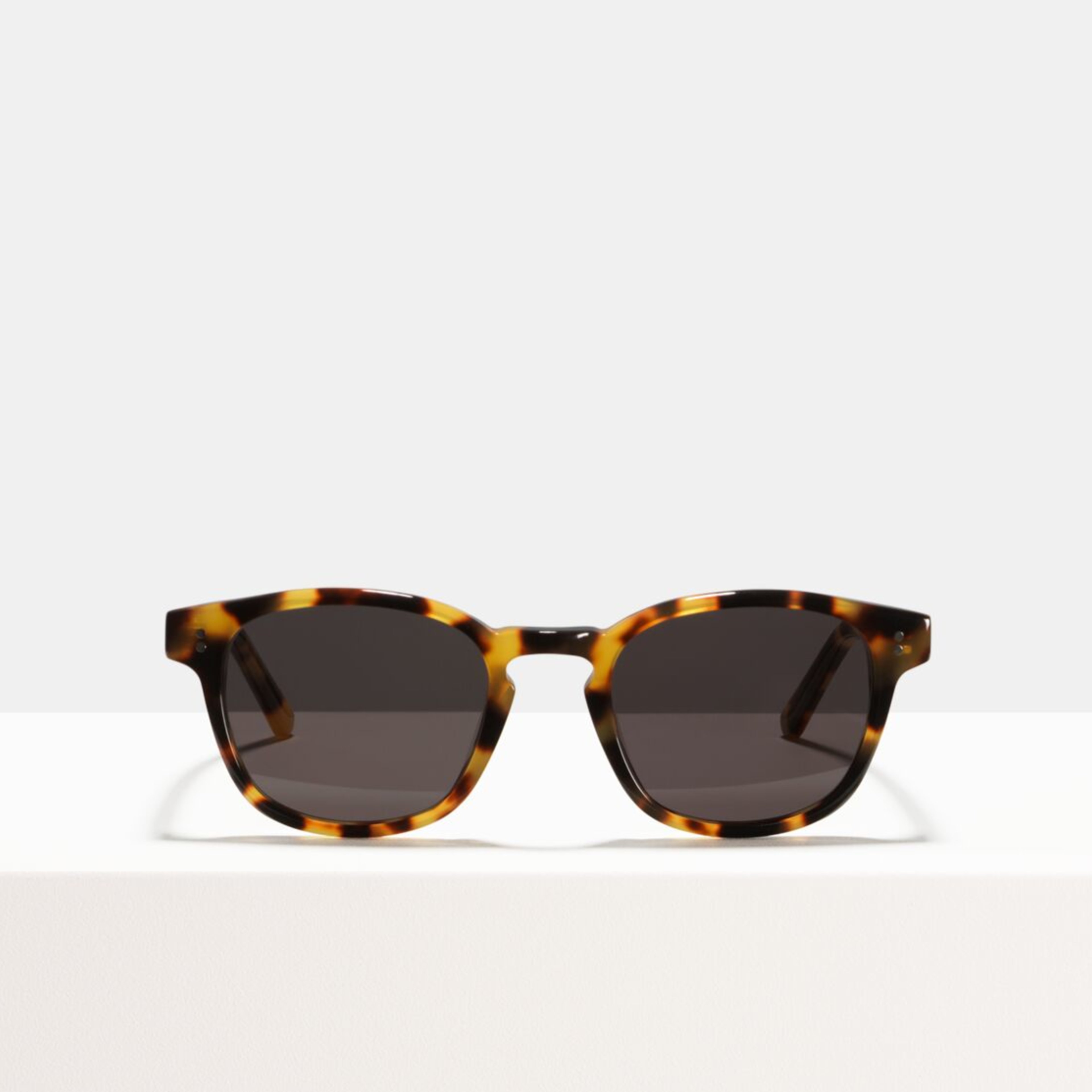 Ace & Tate Sunglasses | square bio acetate in Black, Yellow