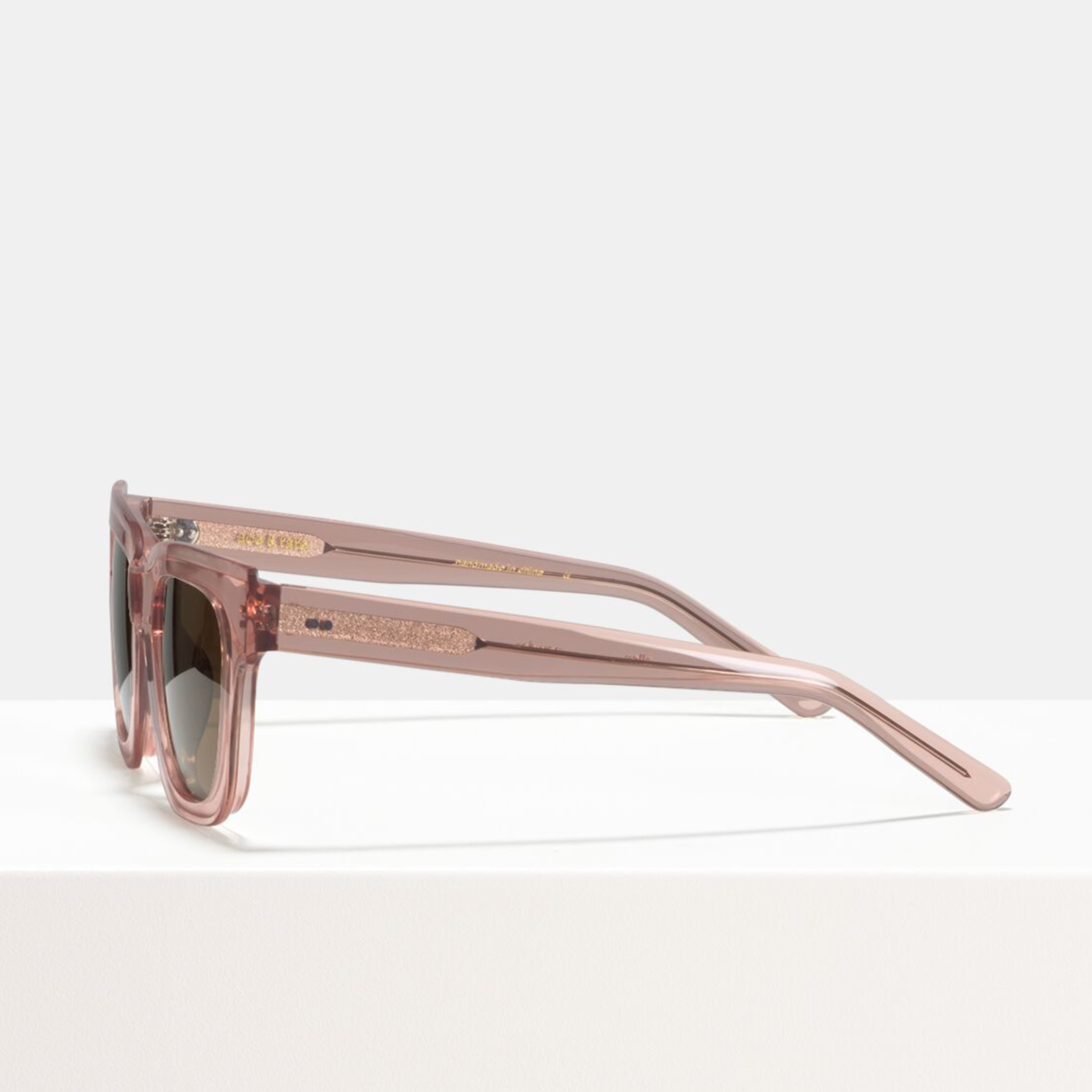 Ace & Tate Sonnenbrillen | quadratisch Acetat in Pink