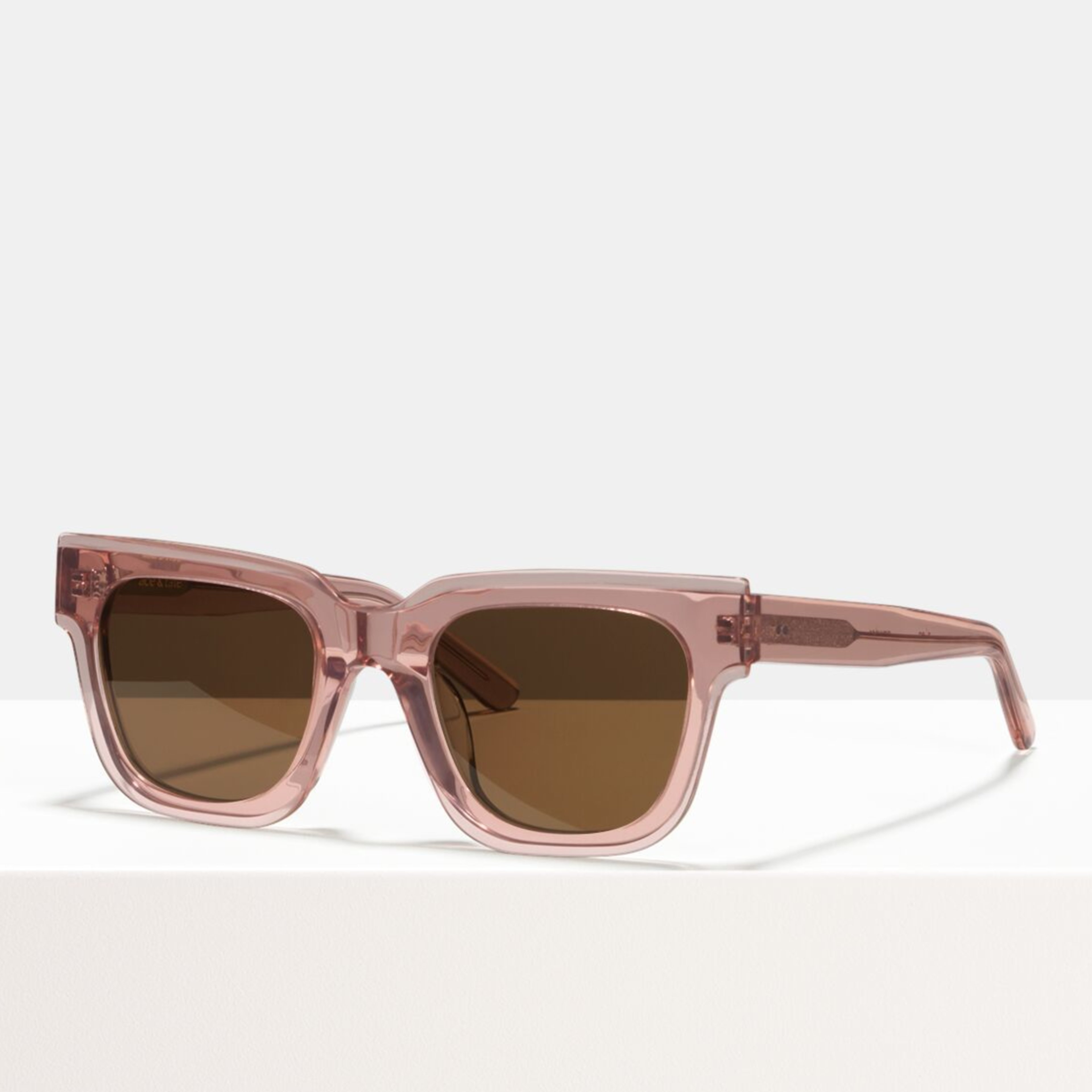Ace & Tate Sunglasses | square acetate in Pink