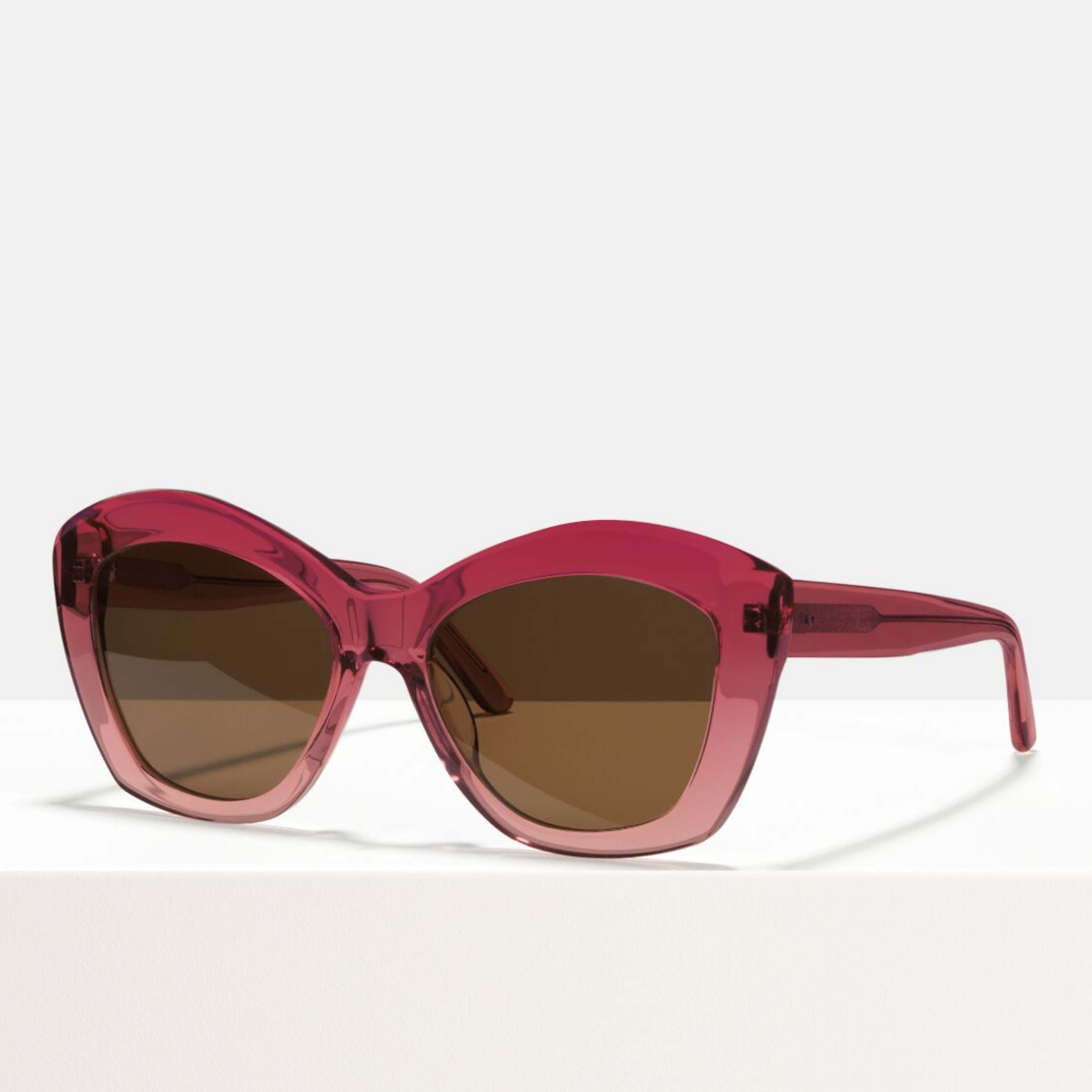 Ace & Tate Sonnenbrillen | rund Acetat in Pink