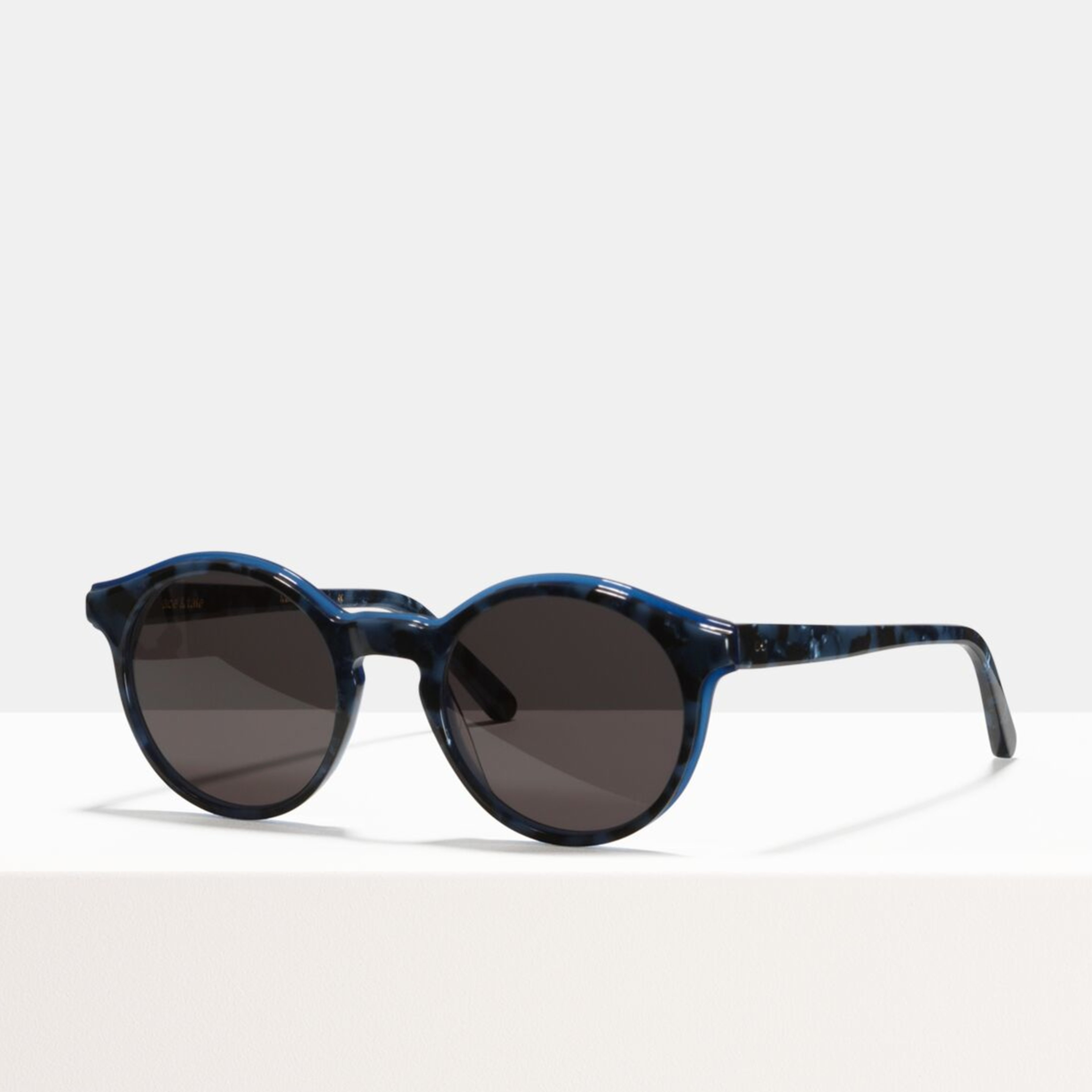 Ace & Tate Solaires | ronde acétate in Bleu