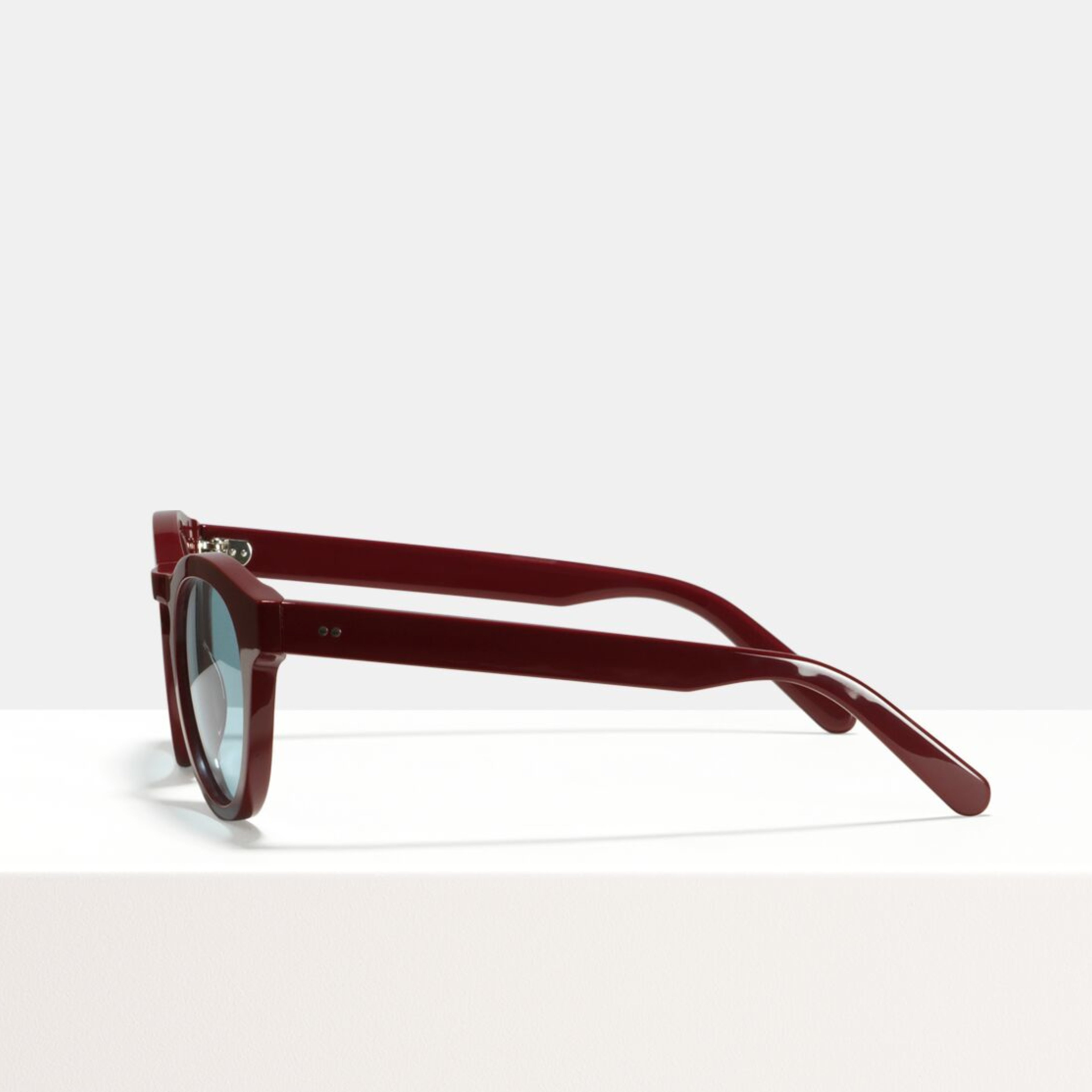 Ace & Tate Sunglasses | round recycled in Red