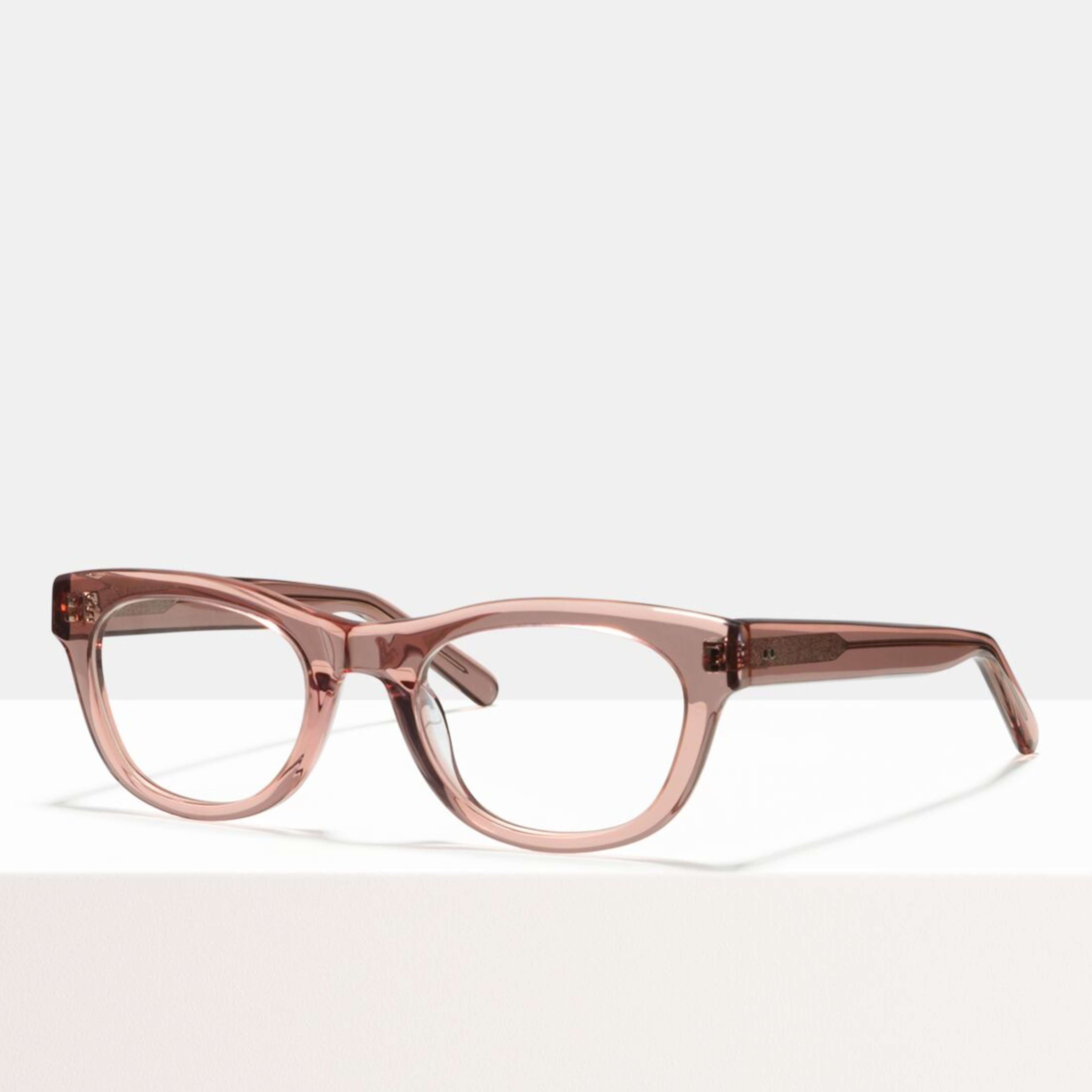 Ace & Tate Glasses | oval acetate in Pink