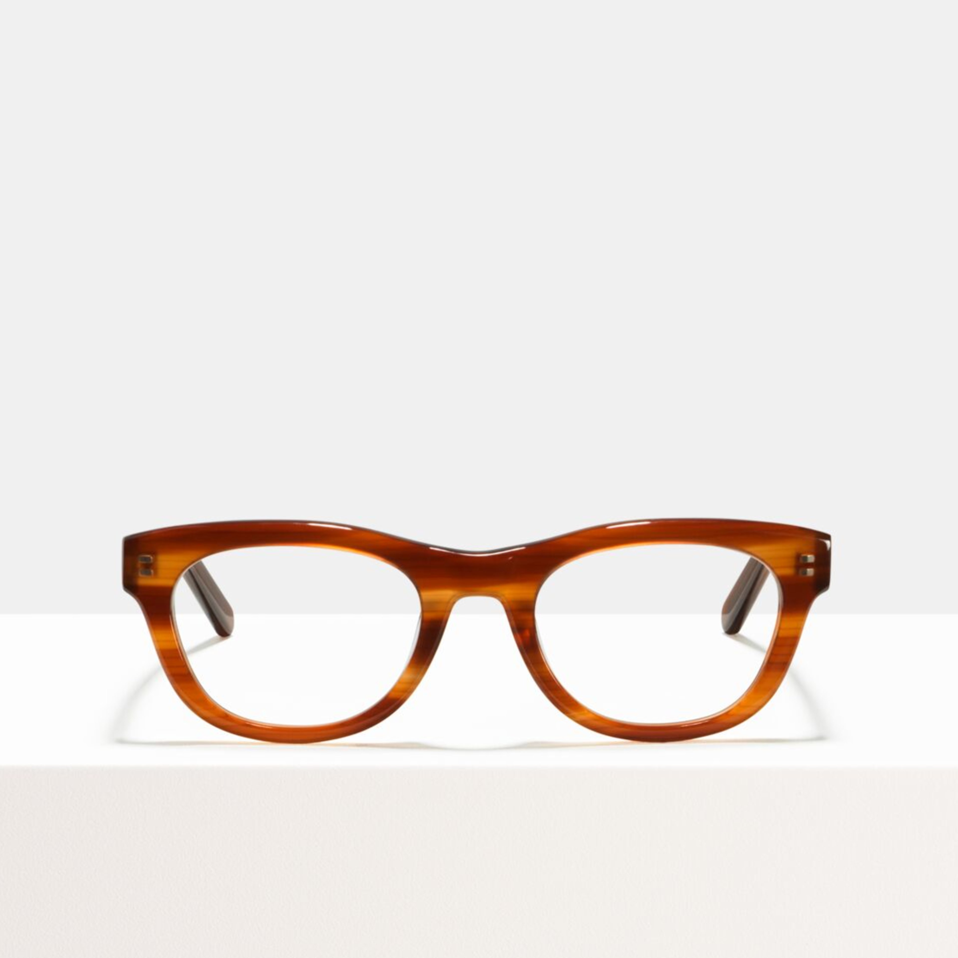 Ace & Tate Optiques | oval acétate in Marron