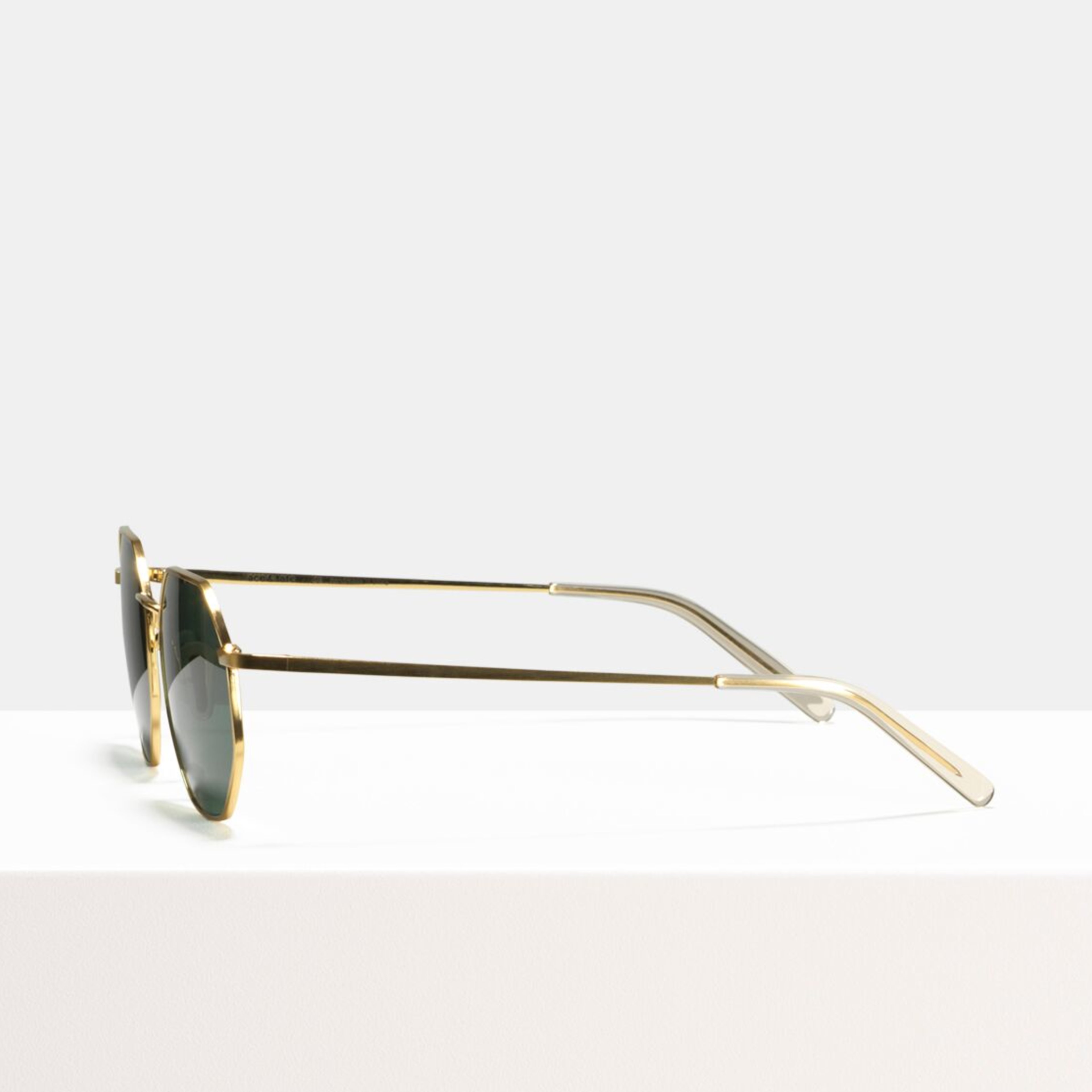 Ace & Tate Sunglasses | hexagonal metal in Gold