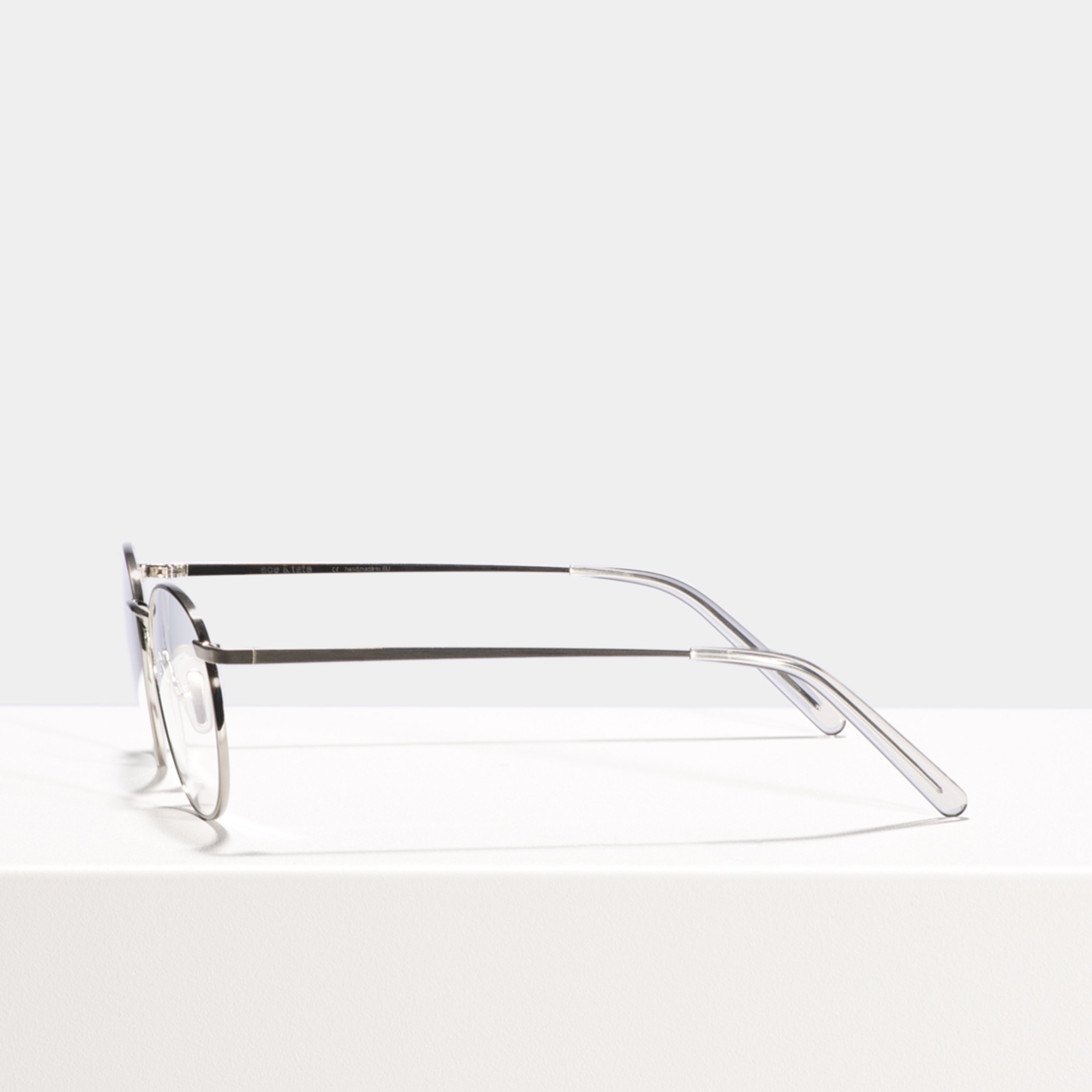 Ace & Tate Glasses | round titanium in Silver