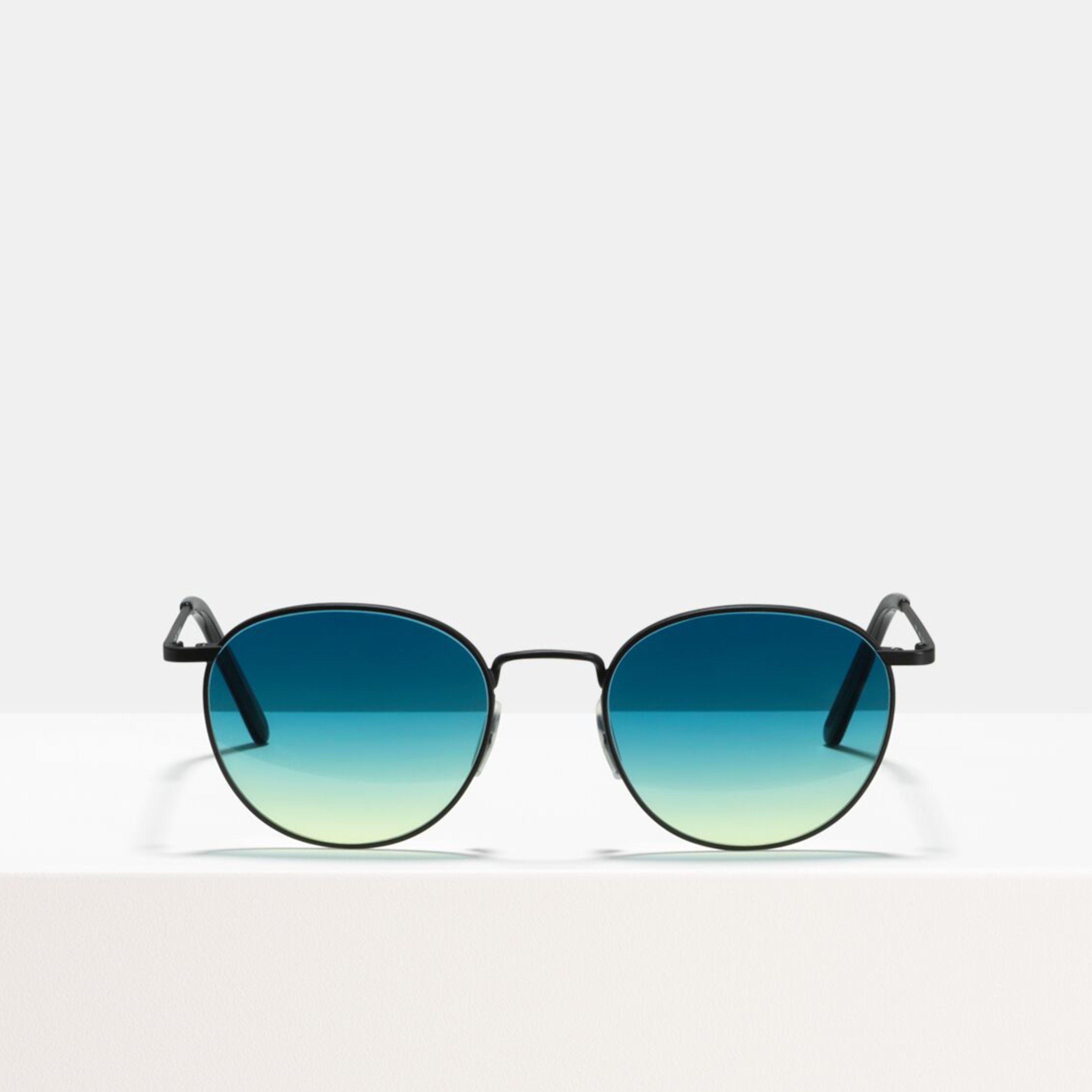 Ace & Tate Sunglasses | round metal in Blue, Yellow