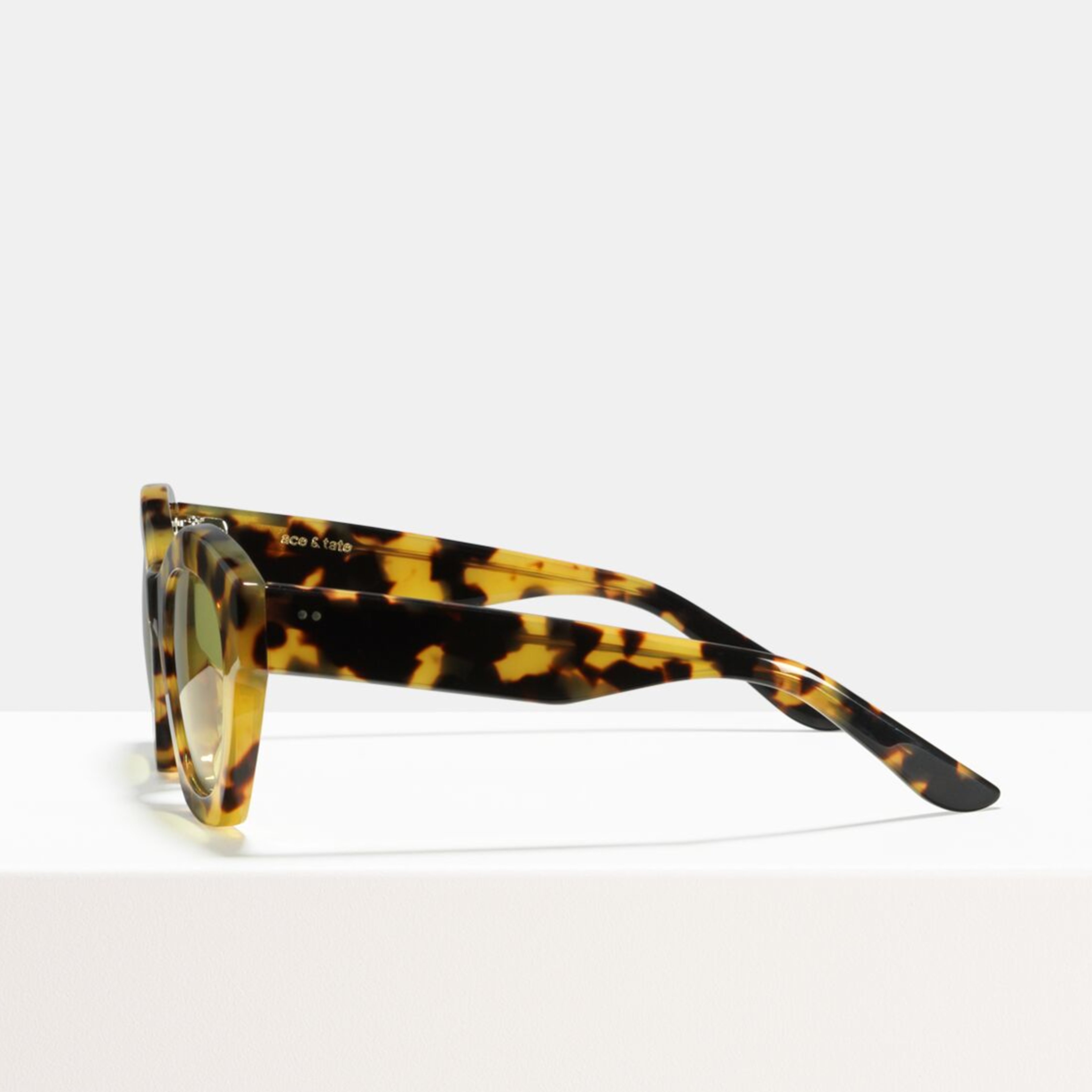 Ace & Tate Sunglasses |  acetate in Brown, Yellow
