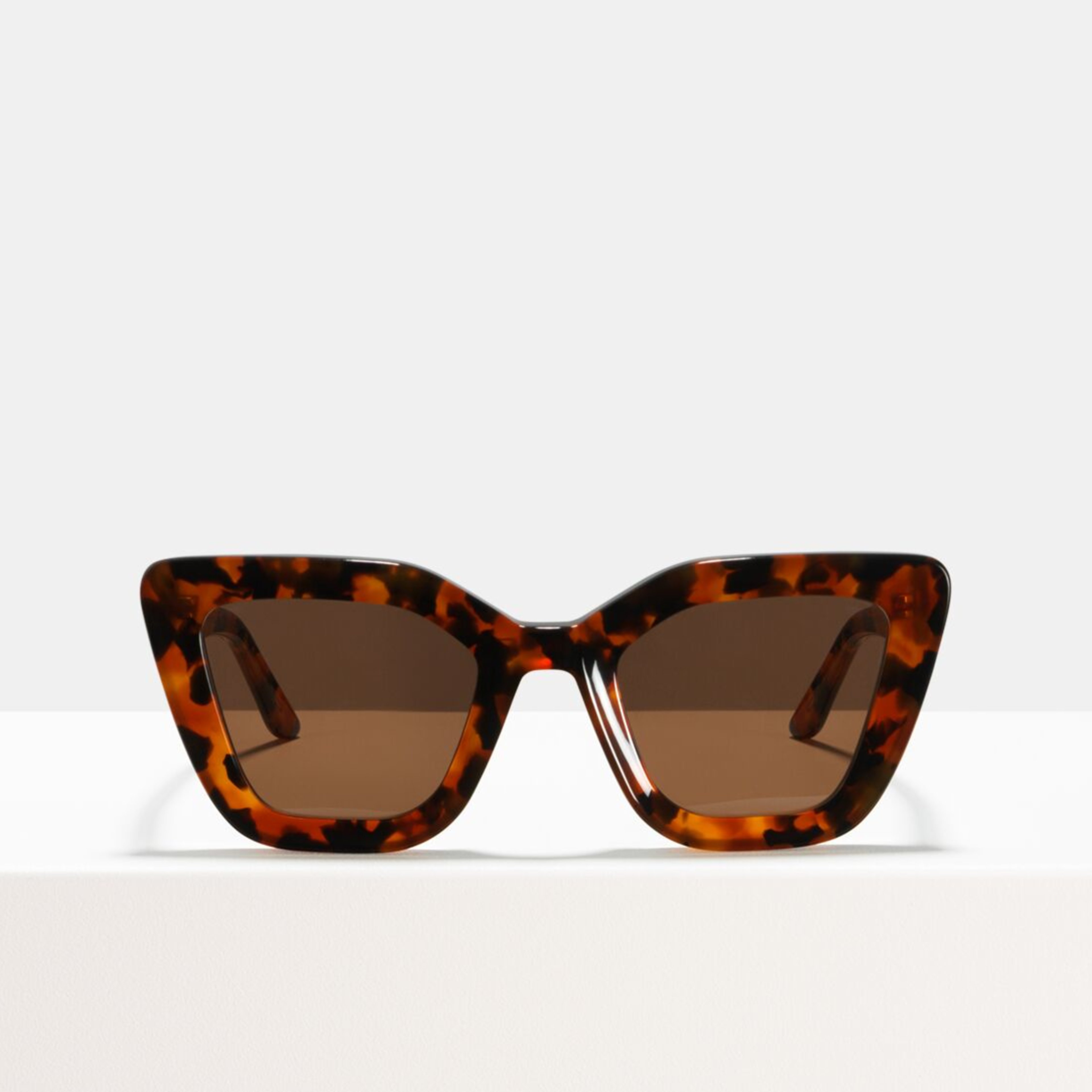 Ace & Tate Gafas de sol | rectangulares acetato in Naranja