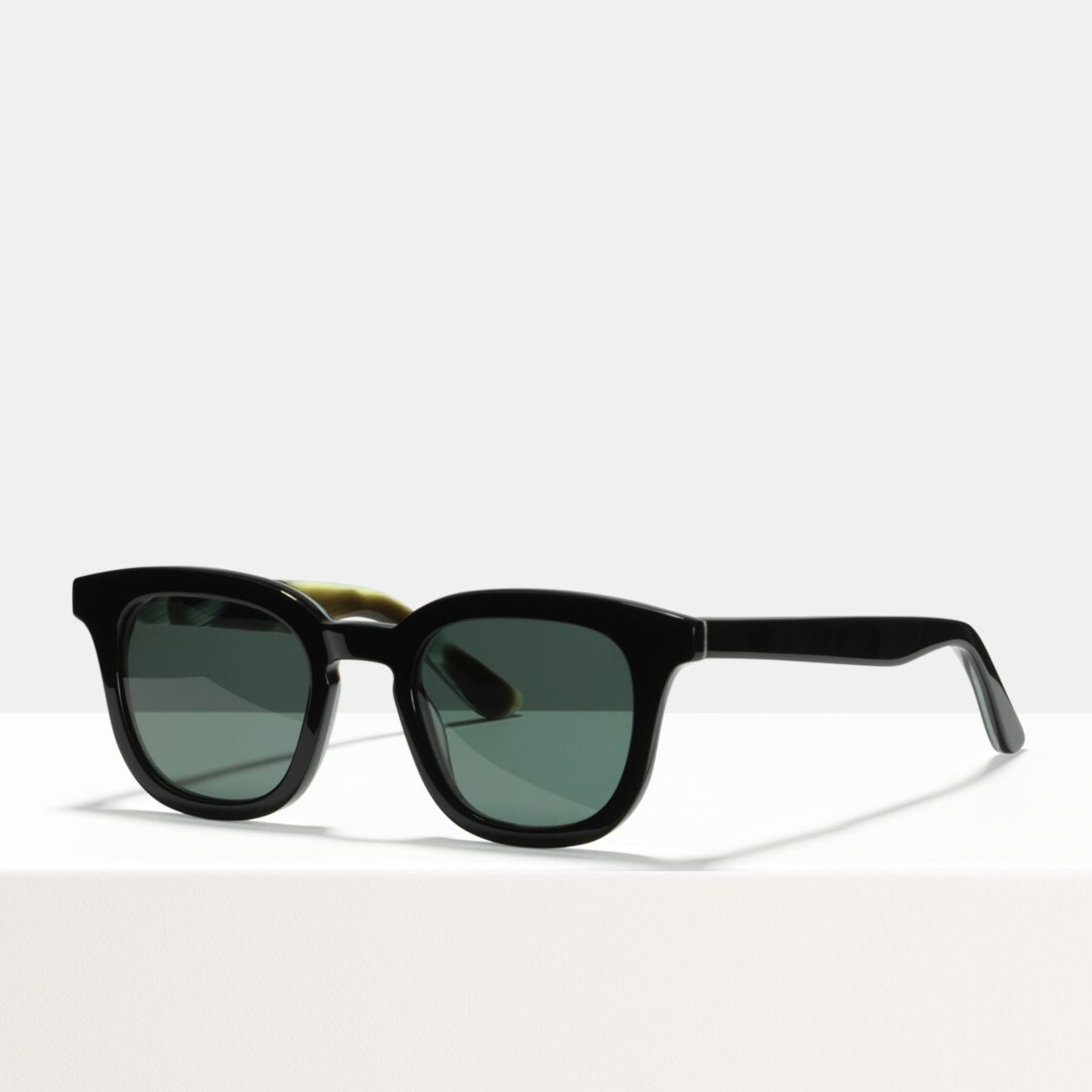 Ace & Tate Sunglasses | vierkant acetaat in Zwart