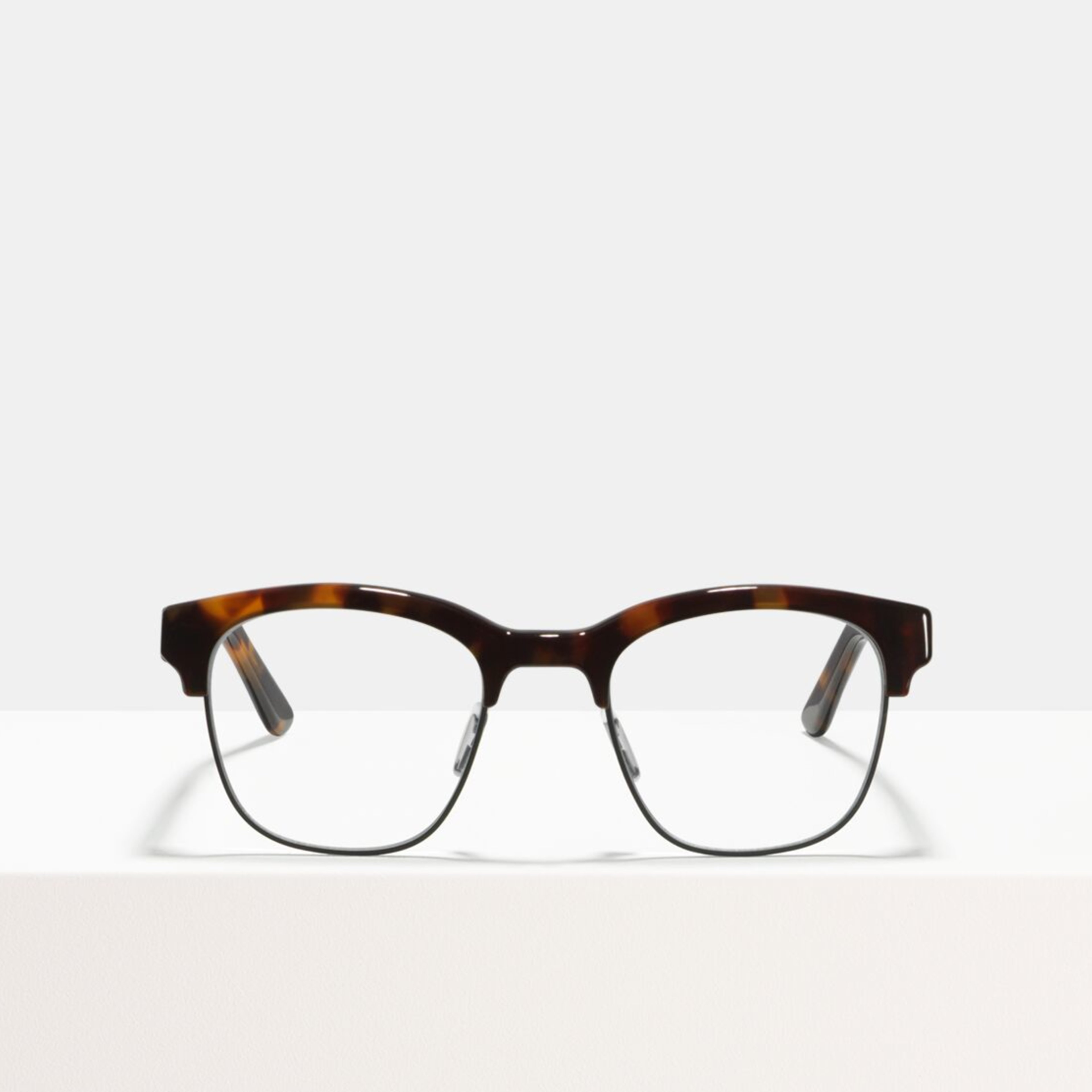 Ace & Tate Glasses | square metal in Brown, Orange, Yellow