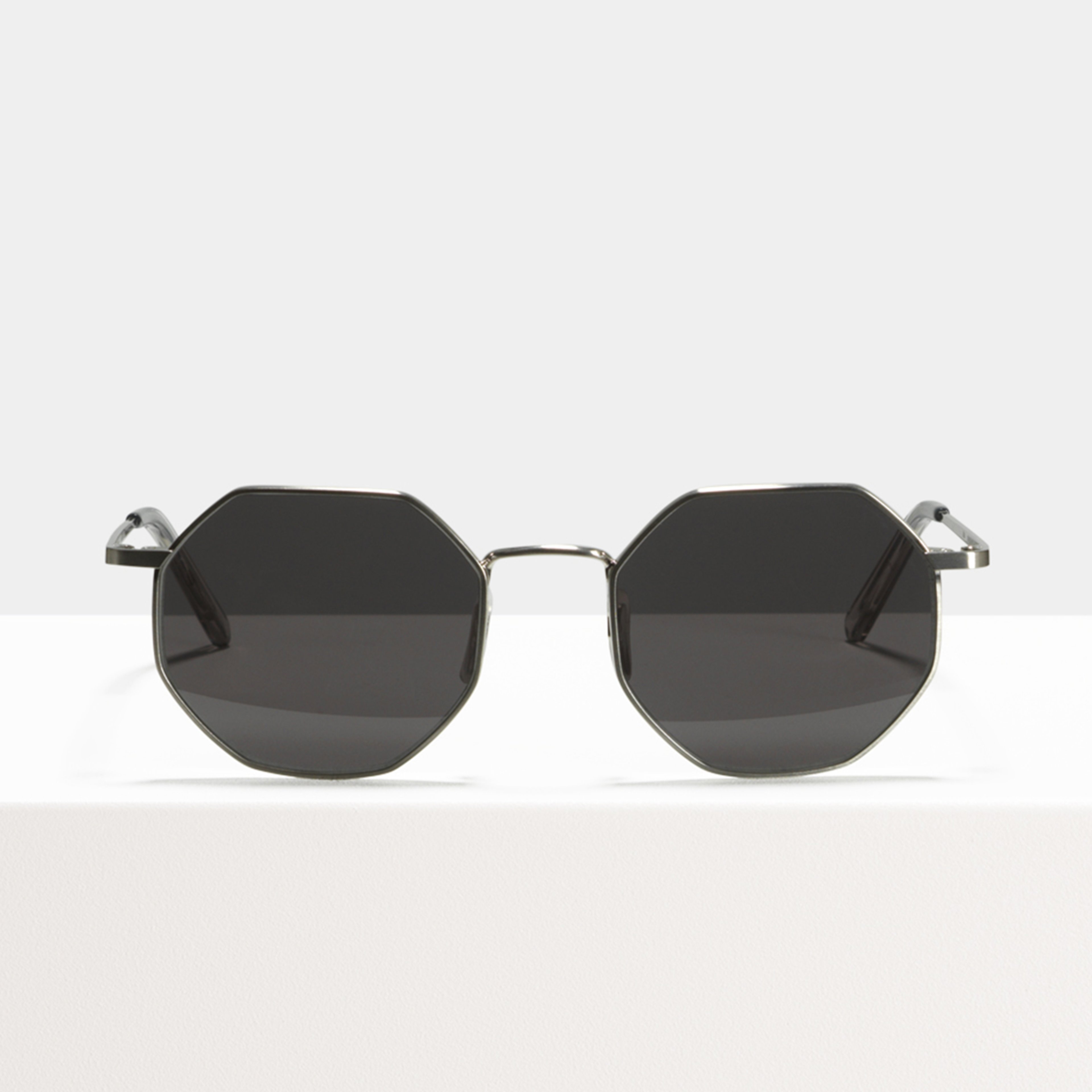 Ace & Tate Sunglasses | hexagonal Metal in Silver