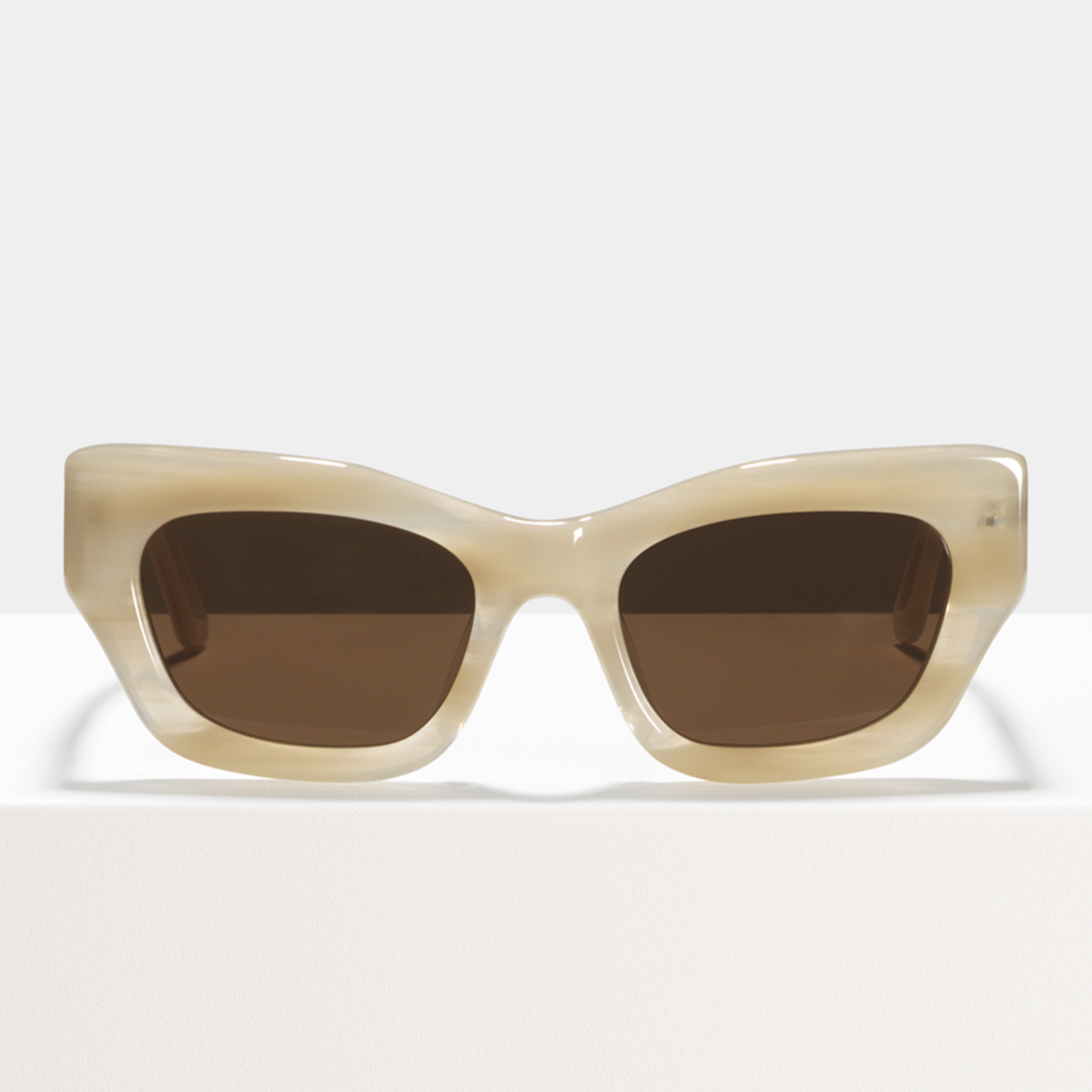 Ace & Tate Sunglasses |  Acetate in White