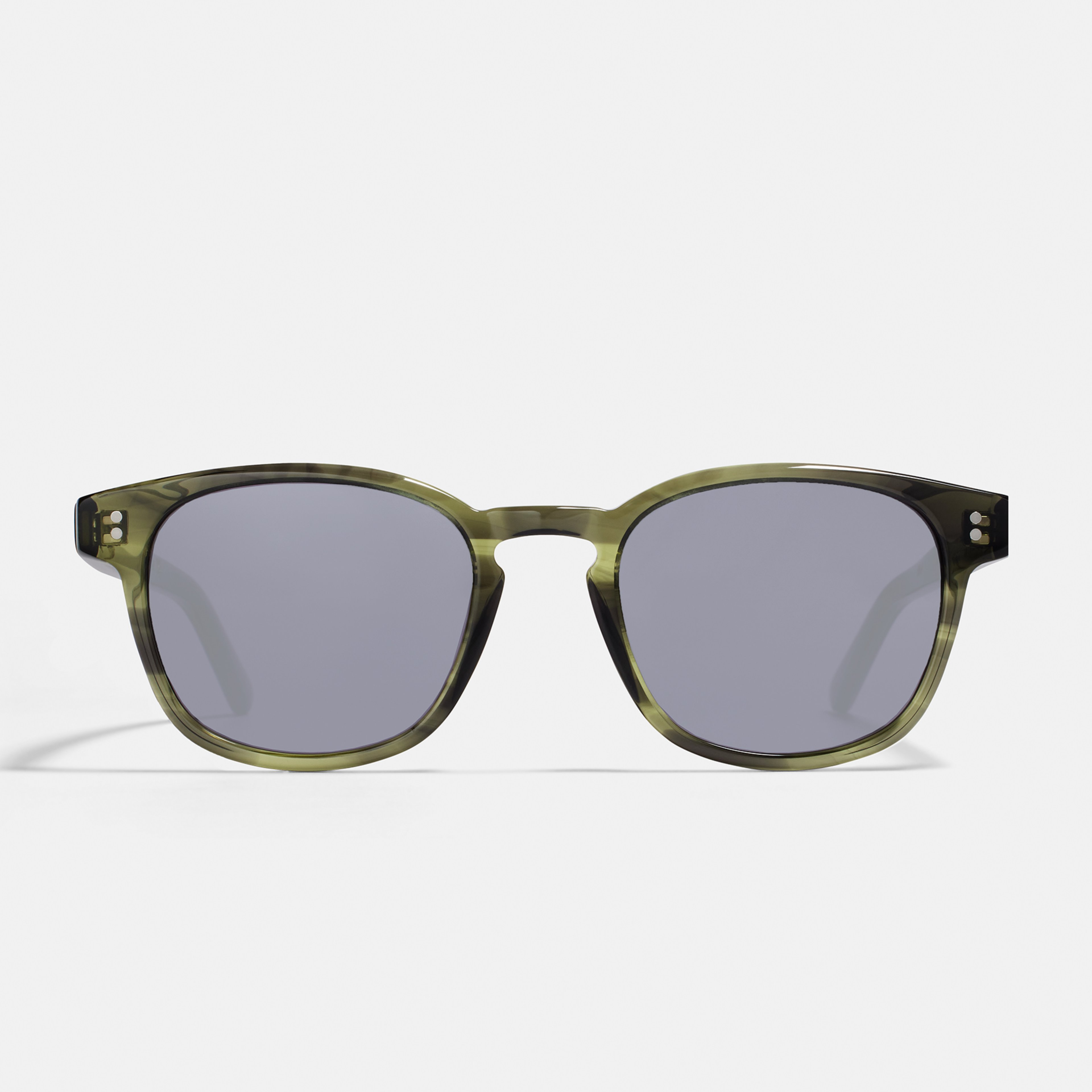 Ace & Tate Sunglasses | Square Acetate in Green