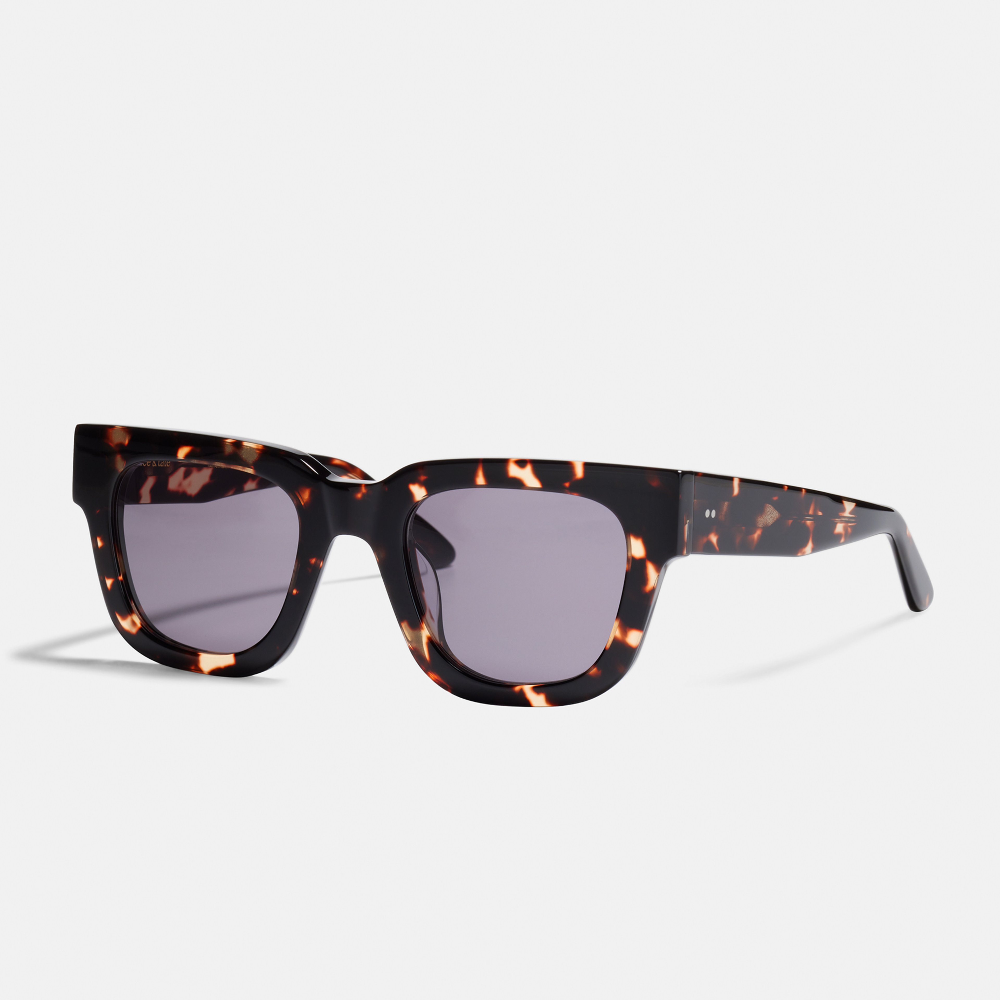 Ace & Tate Sunglasses | Square Acetate in Brown