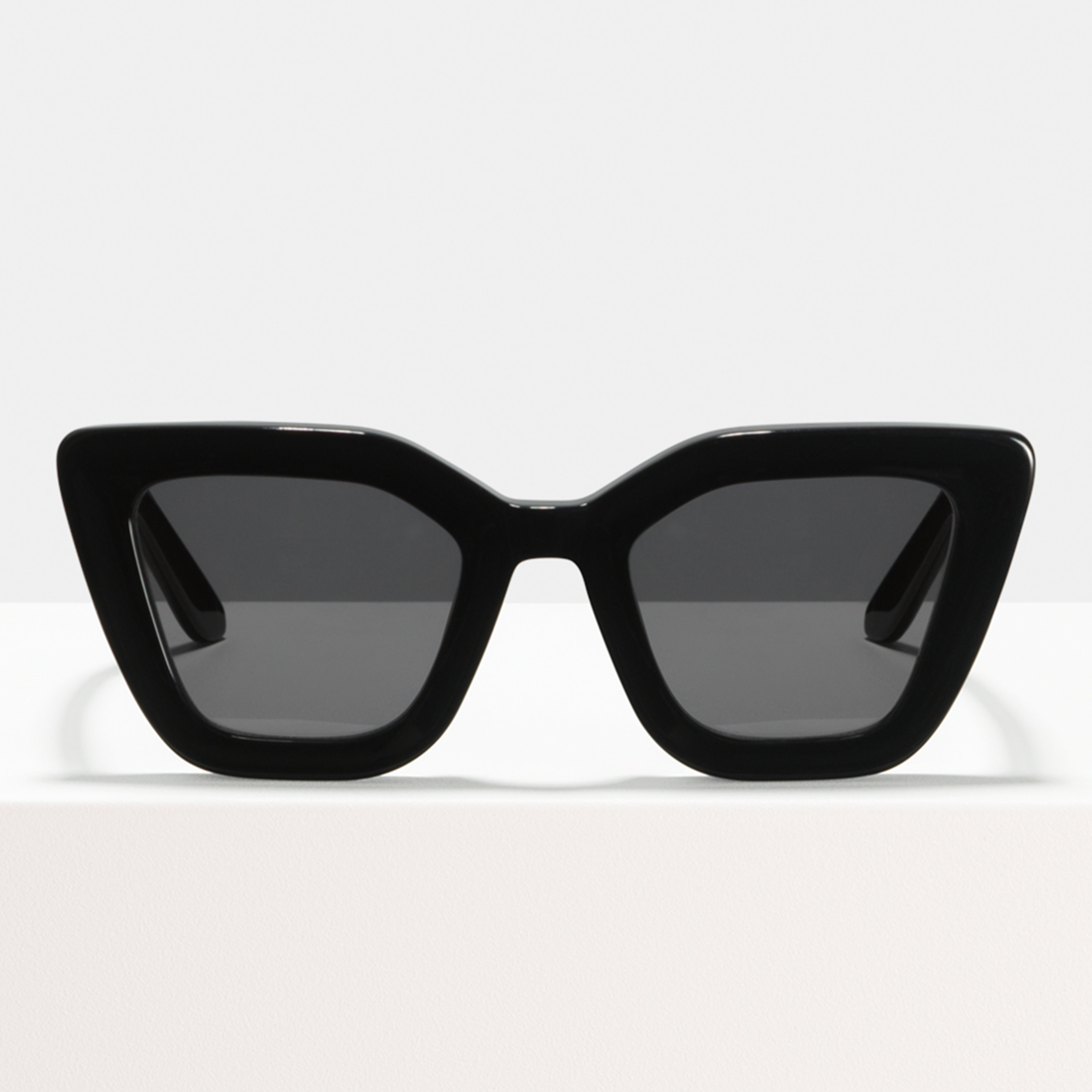 Ace & Tate Sunglasses | rectangle Recycled in Black