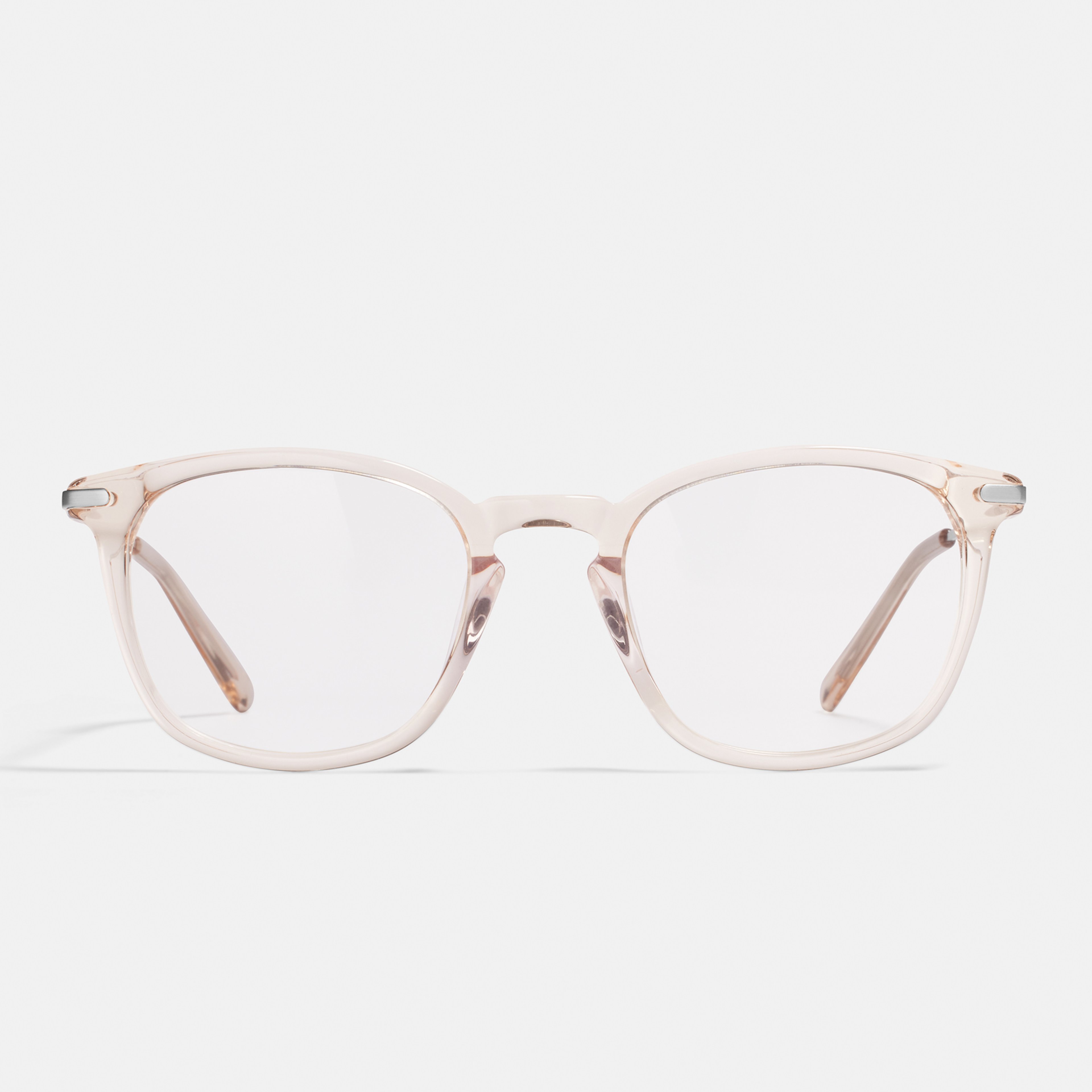 Ace & Tate Glasses | Square Acetate in Clear, Grey