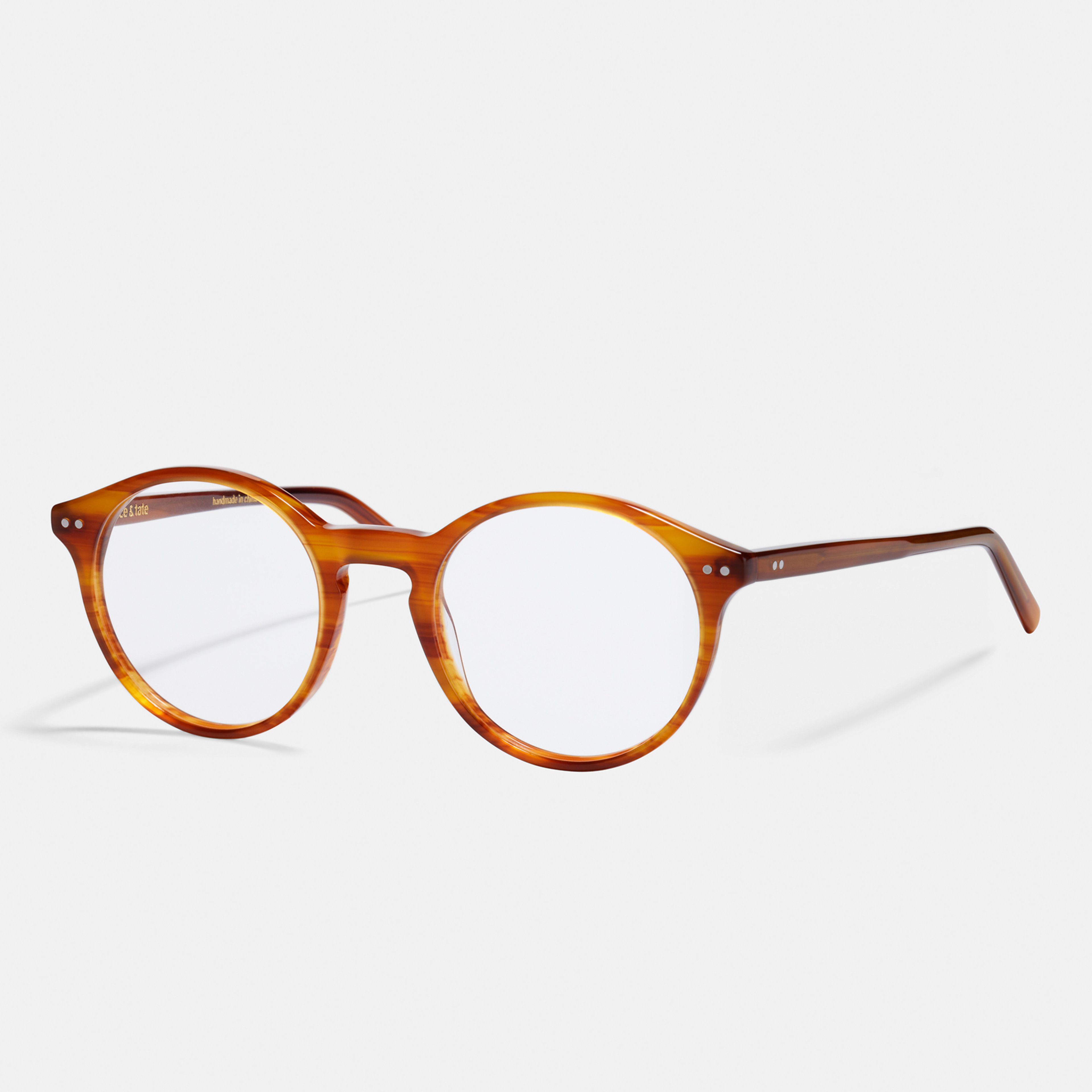 Ace & Tate Glasses | Round Acetate in 