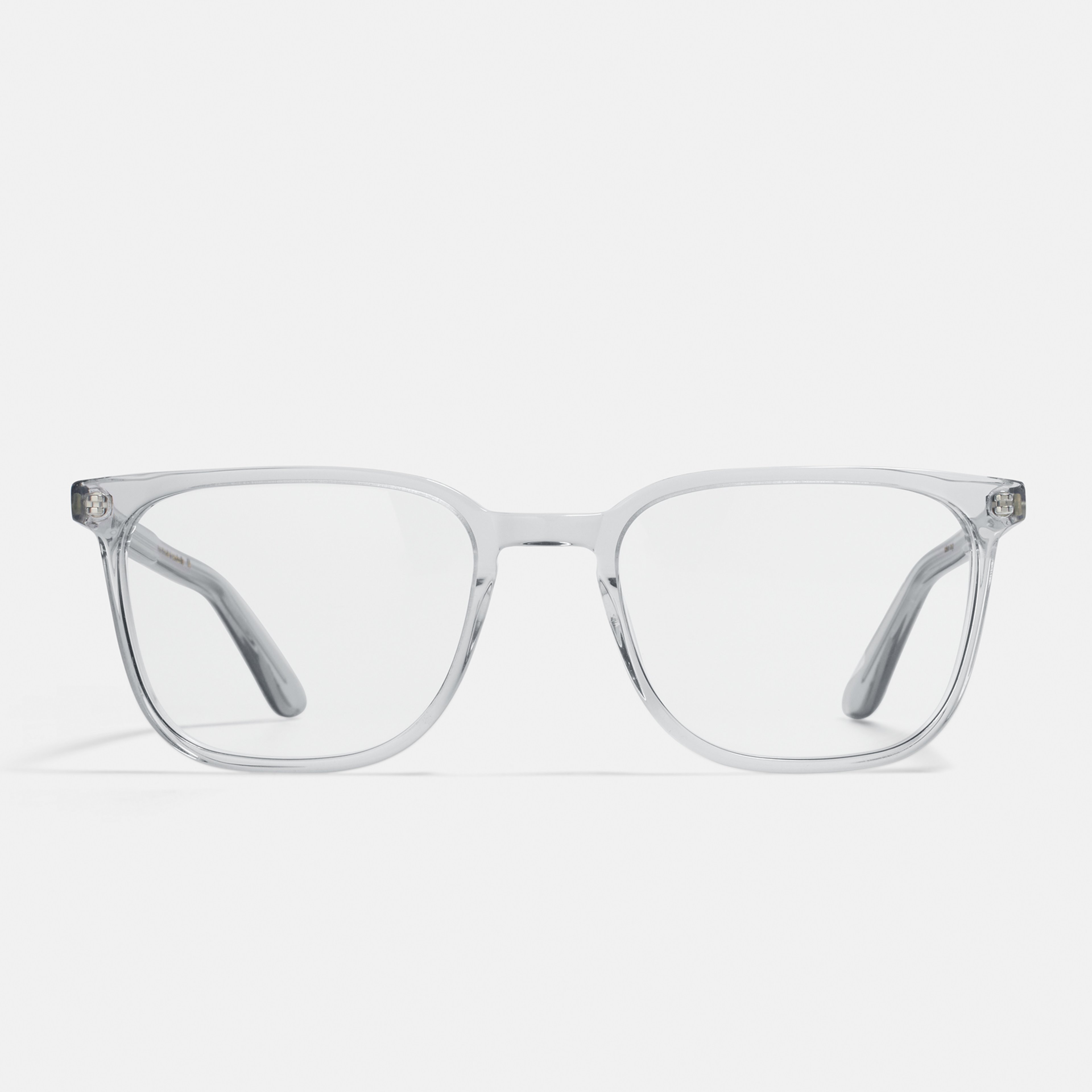 Ace & Tate Glasses | rectangle Acetate in Clear, Grey