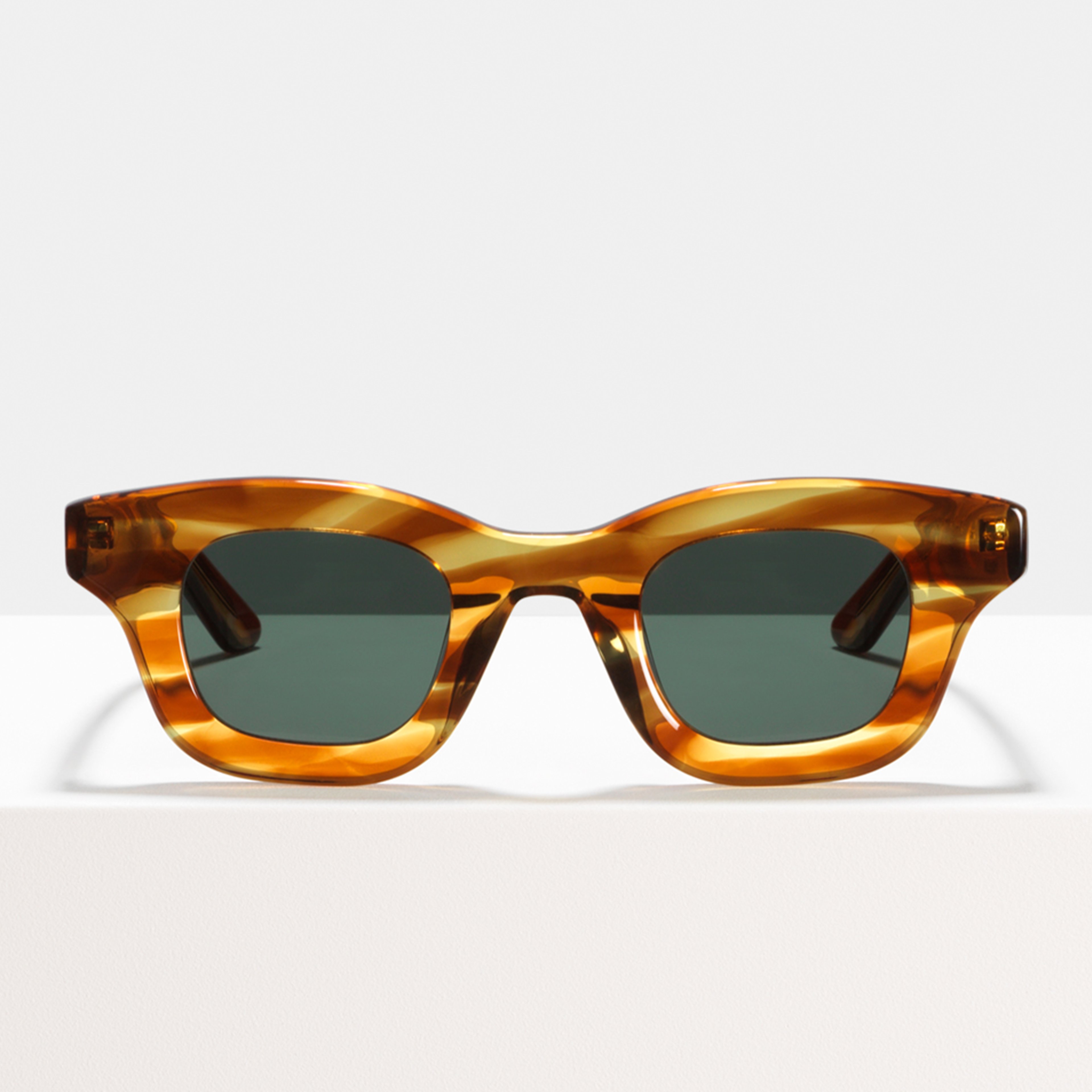 Ace & Tate Sunglasses |  Acetate in Brown, Orange