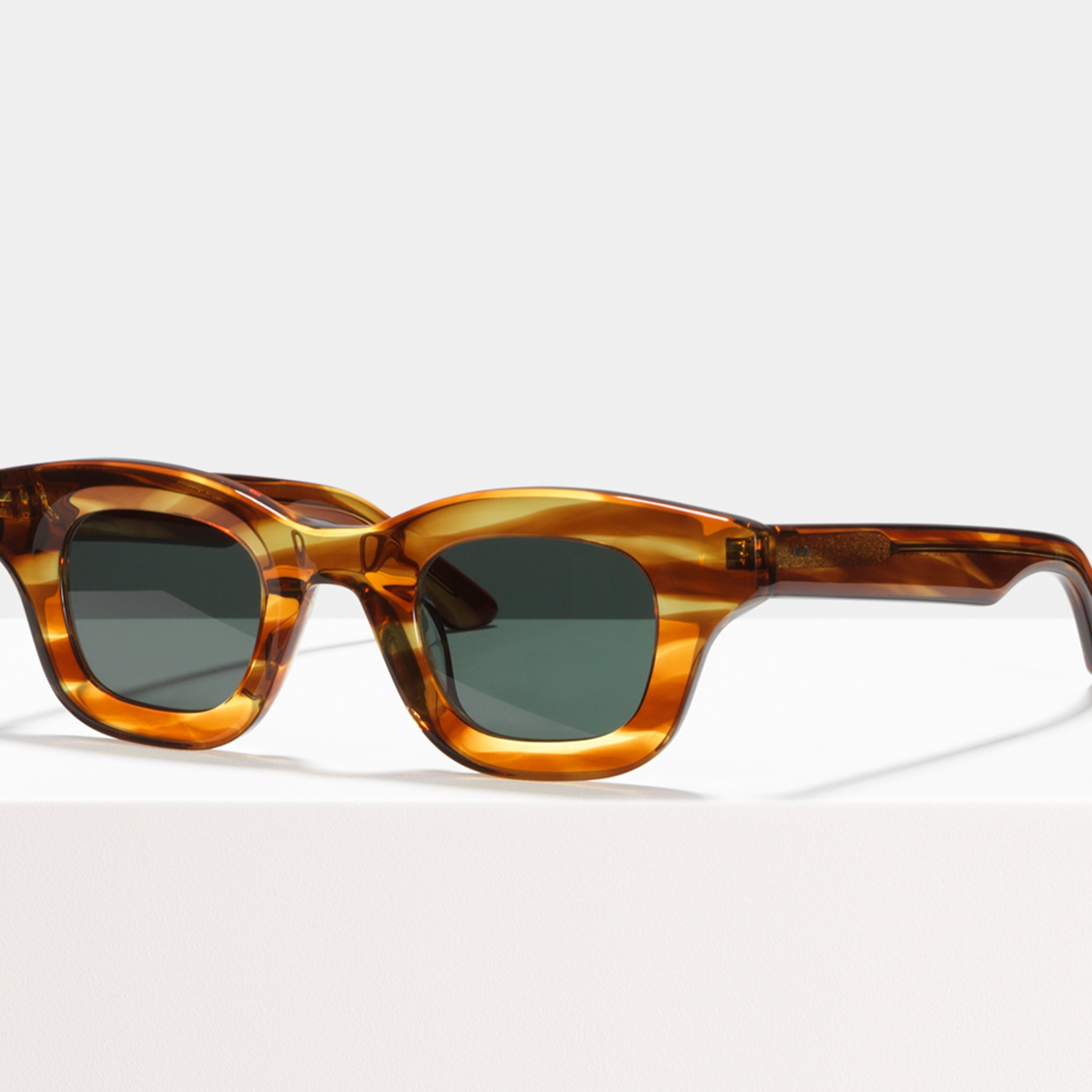 Ace & Tate Gafas de sol |  Acetato in Marrón, Naranja