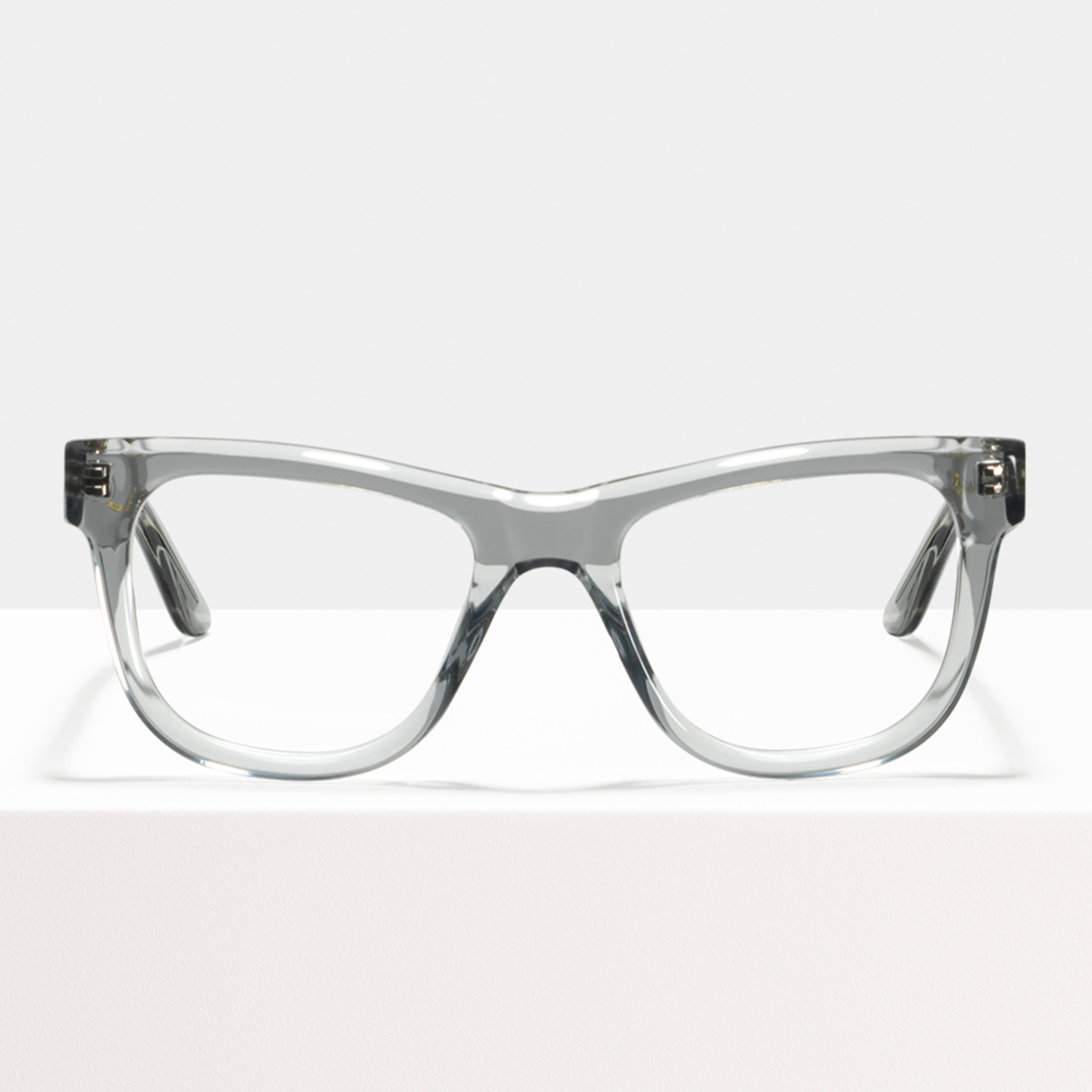 Ace & Tate Glasses | rectangle Acetate in Grey