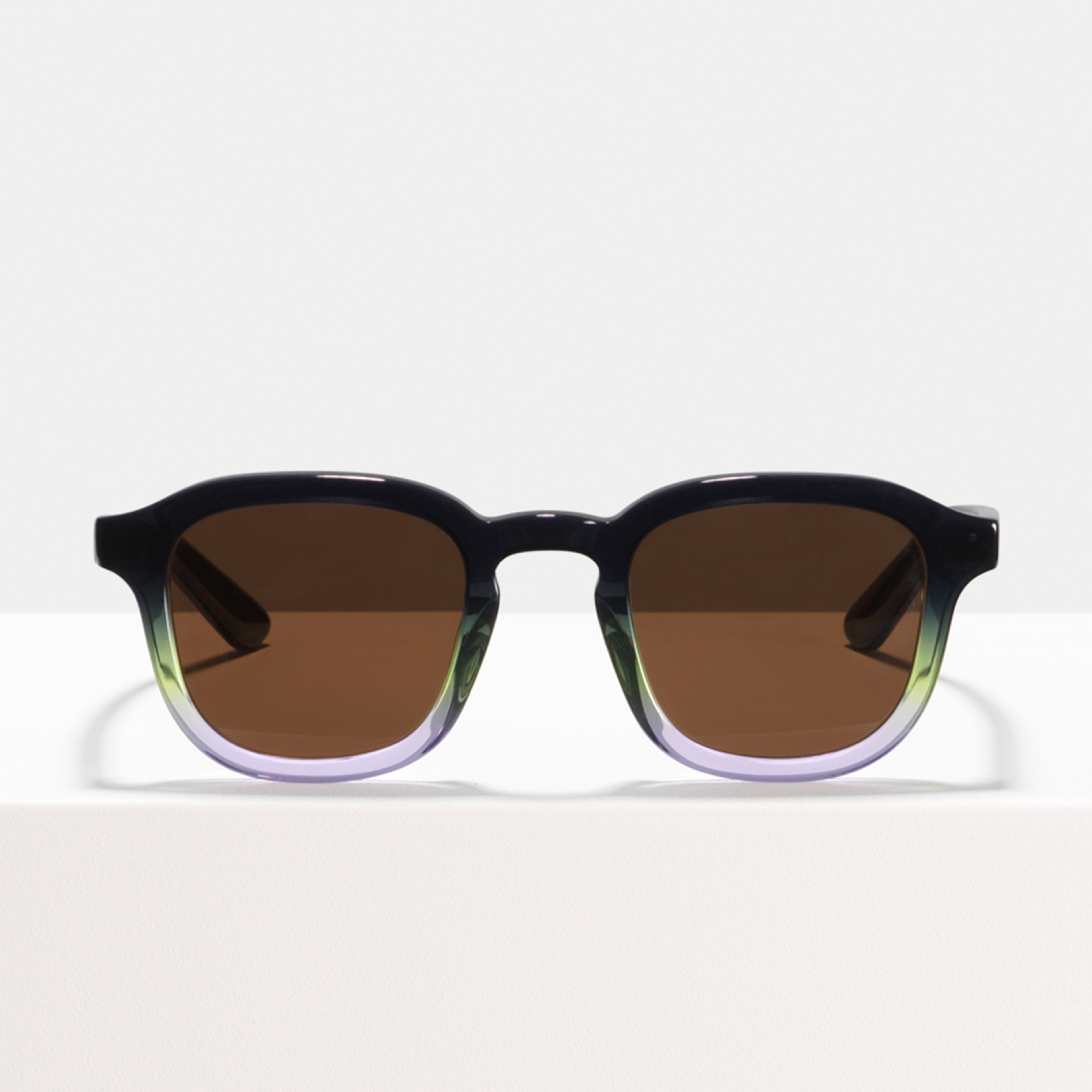 Ace & Tate Sunglasses | Square Acetate in Brown, Green, Purple