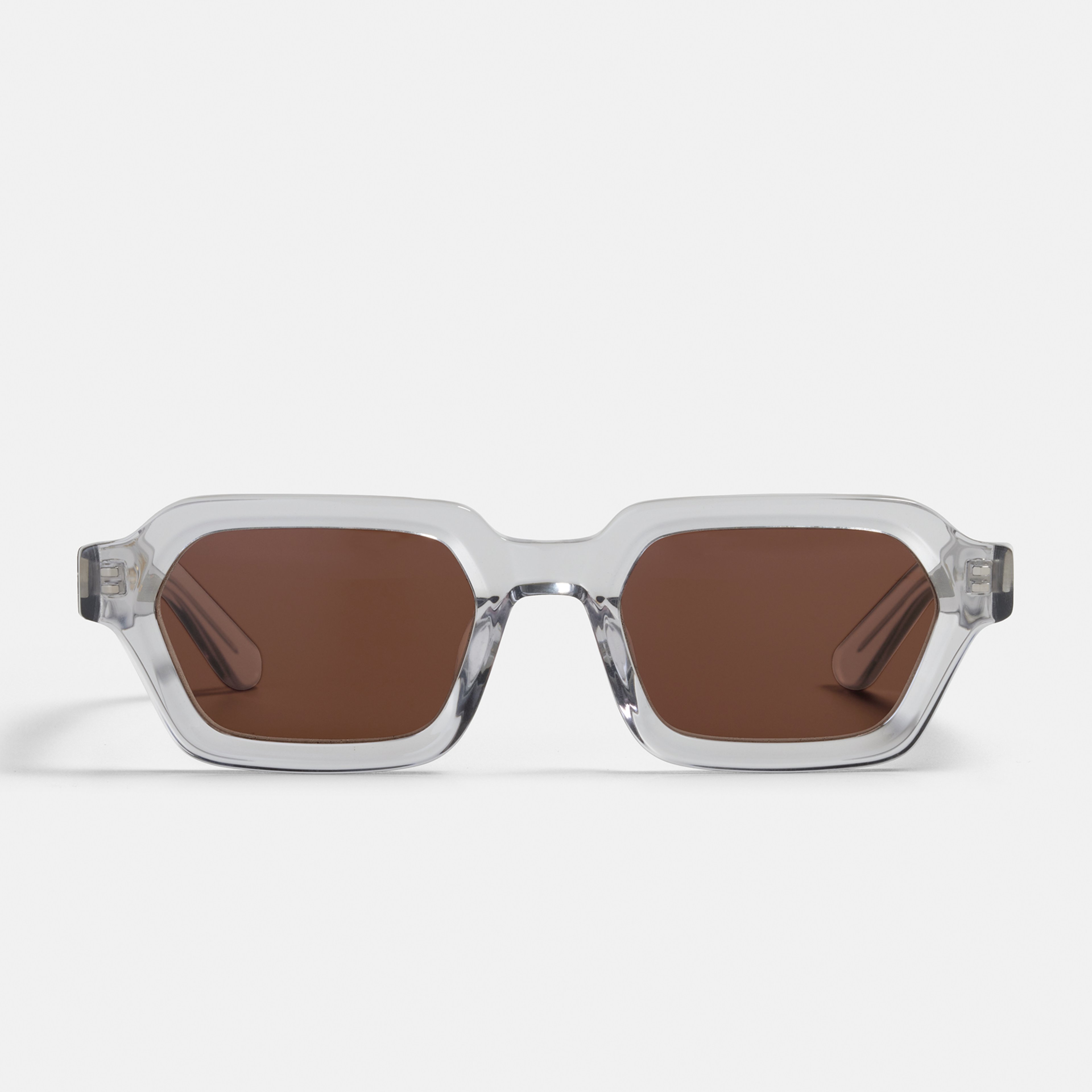 Ace & Tate Gafas de sol | rectangulares Acetato bío in Gris