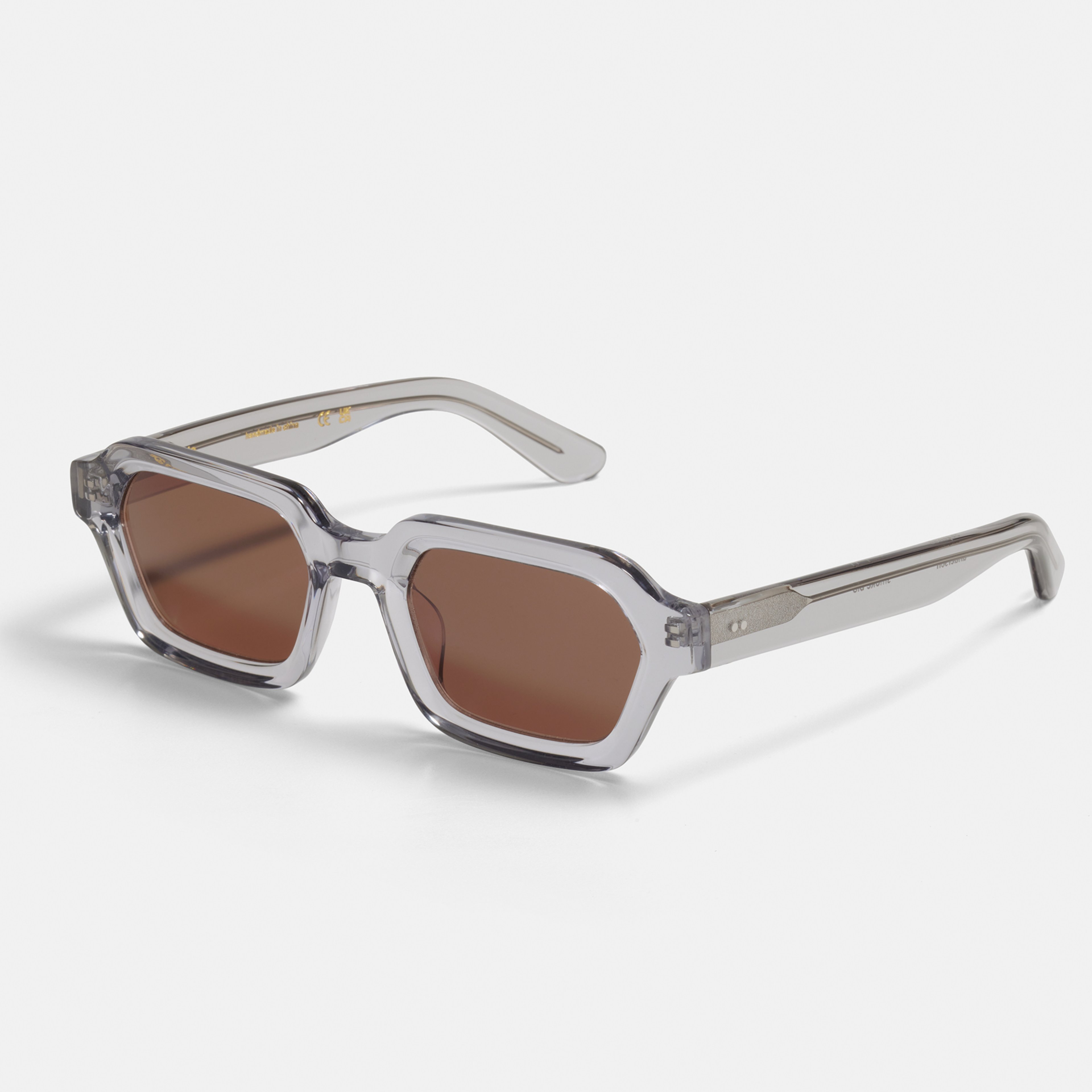 Ace & Tate Sunglasses | rectangle Bio acetate in Grey