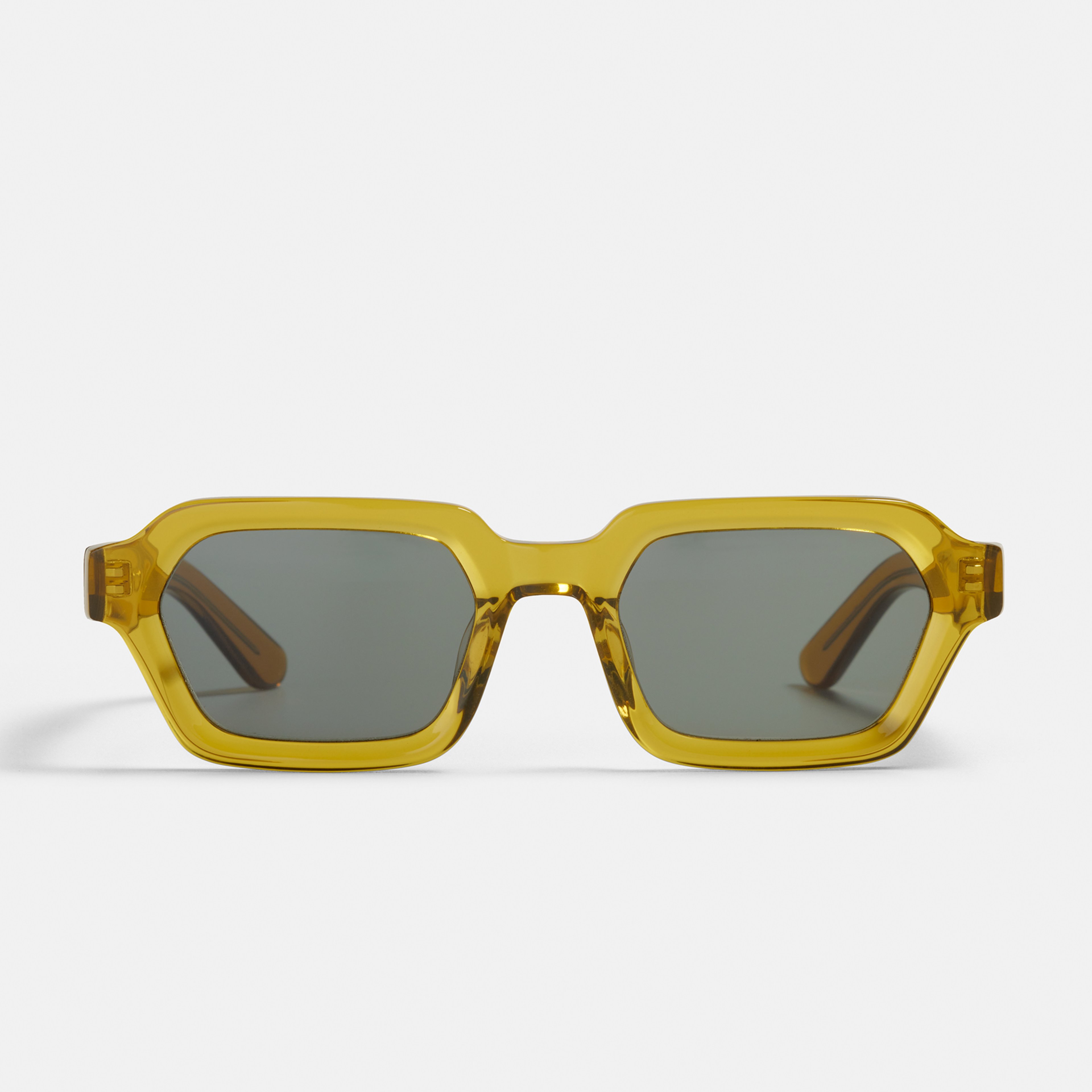 Ace & Tate Sunglasses | rectangle Renew bio acetate in Yellow