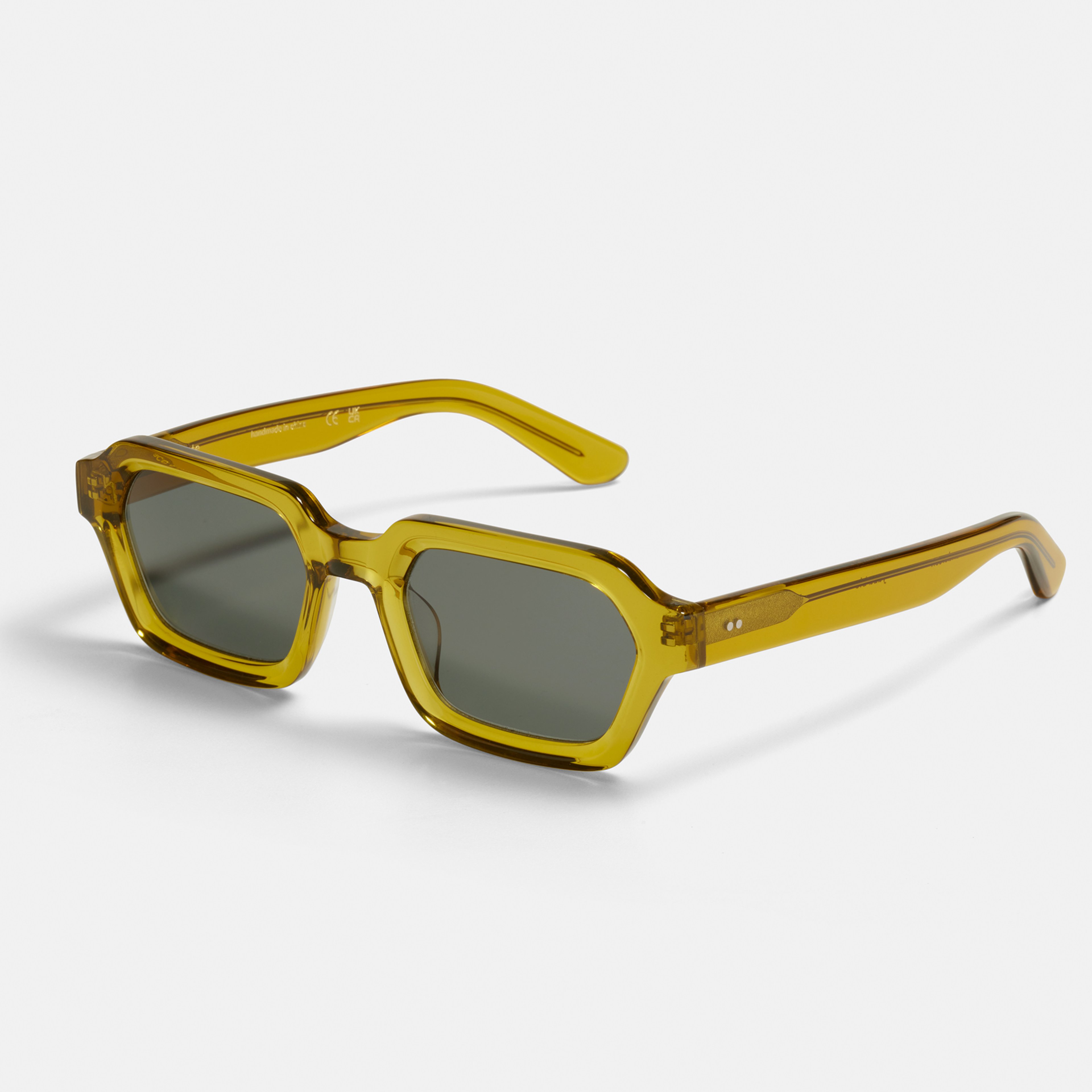 Ace & Tate Gafas de sol | rectangulares Renew acetato bío in Amarillo