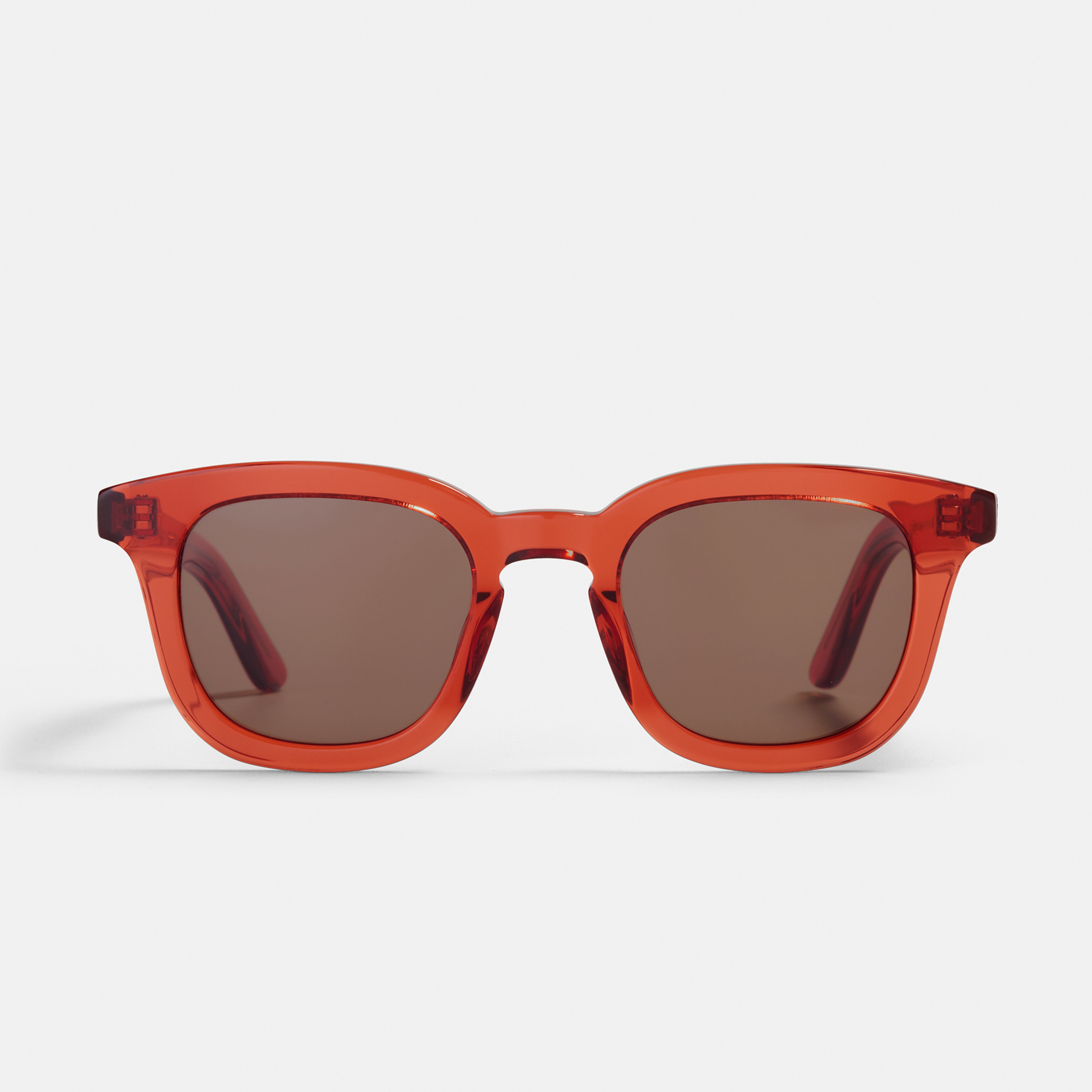 Ace & Tate Sunglasses | Square Renew bio acetate in Red