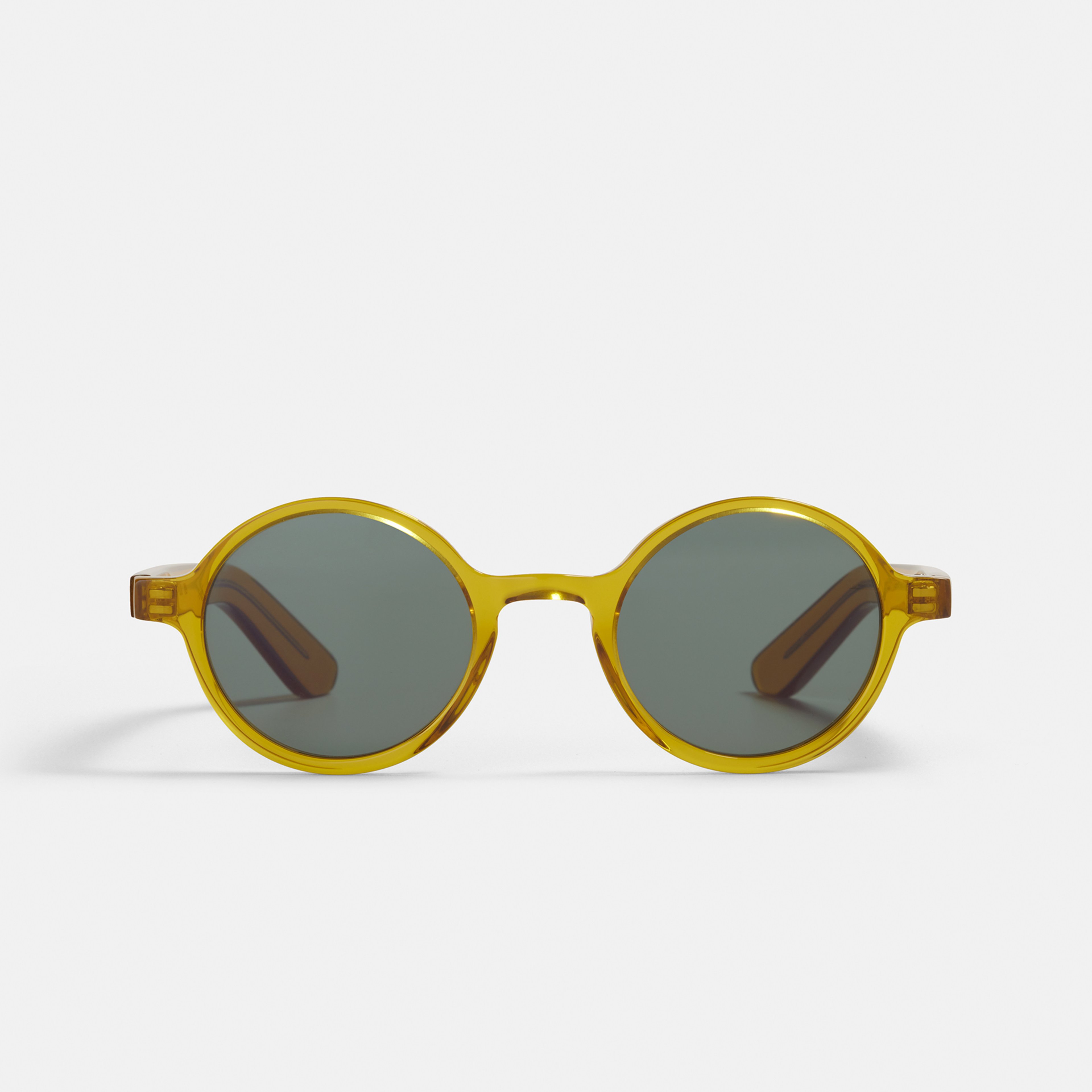 Ace & Tate Sunglasses | Round Renew bio acetate in Yellow