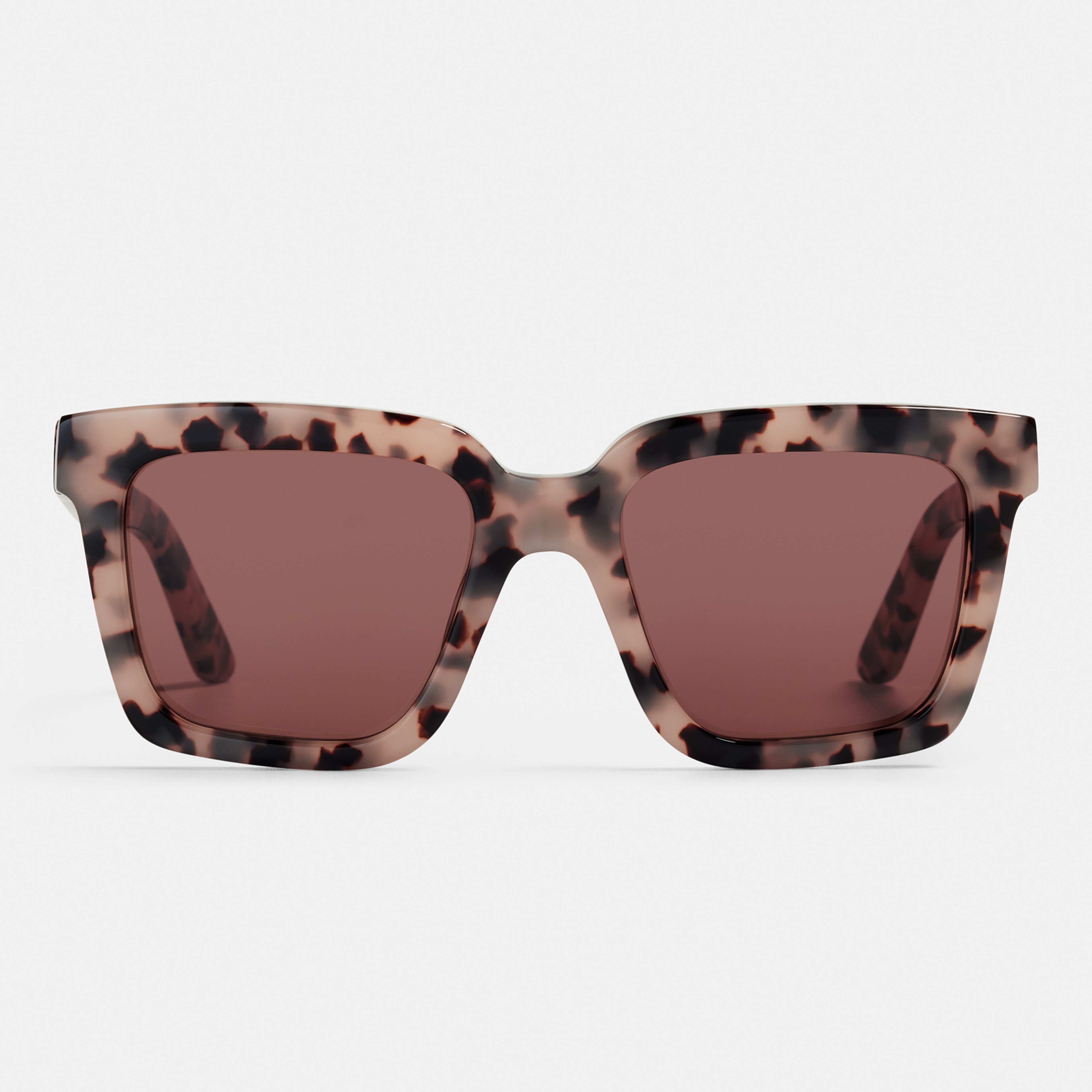 Ace & Tate Solaires |  Acétate in Beige, Marron