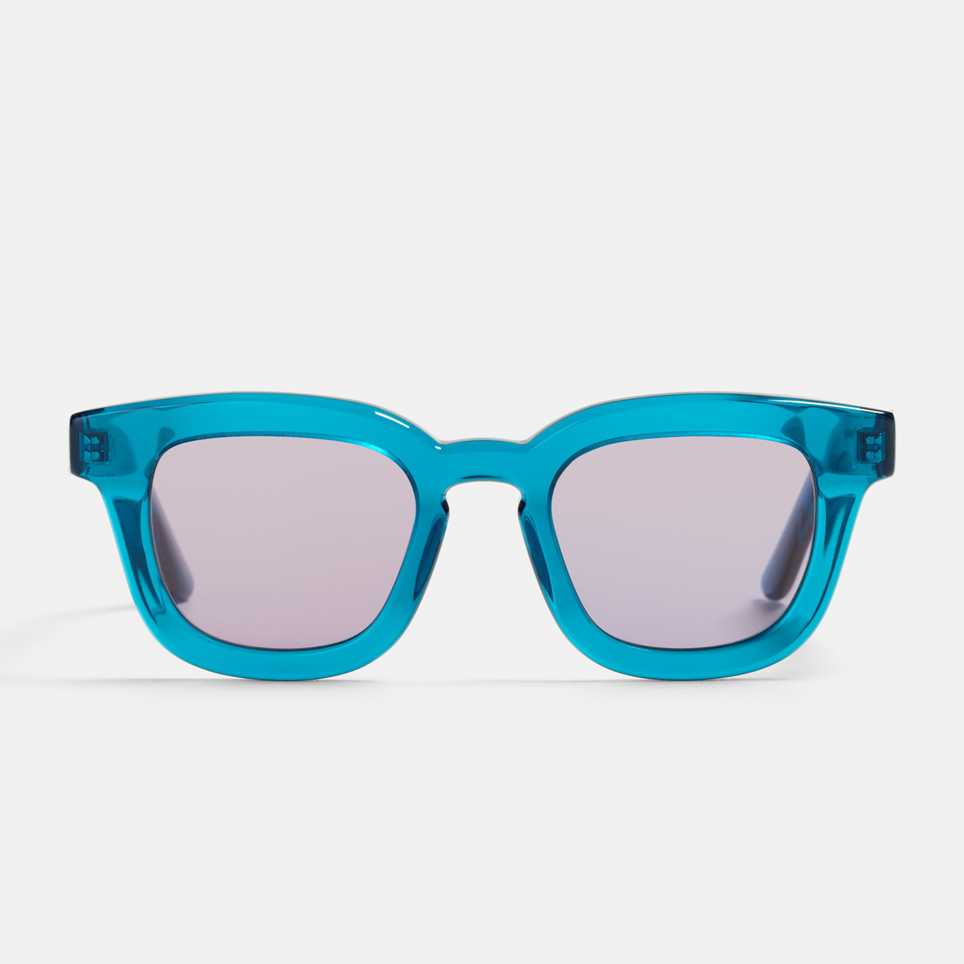 Ace & Tate Sunglasses | Square Renew bio acetate in Blue