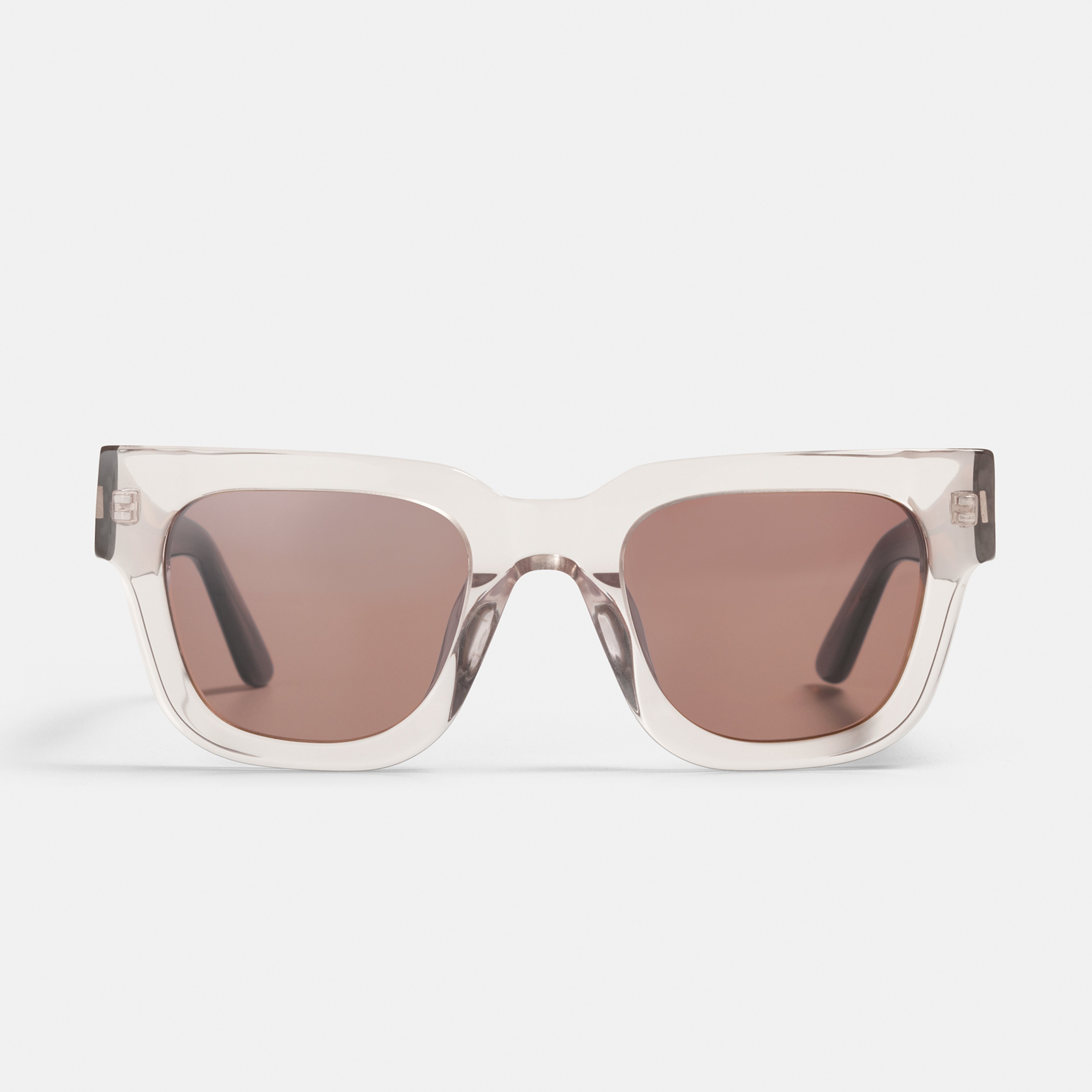 Ace & Tate Sunglasses | Square Bio acetate in Brown, Clear, tortoise