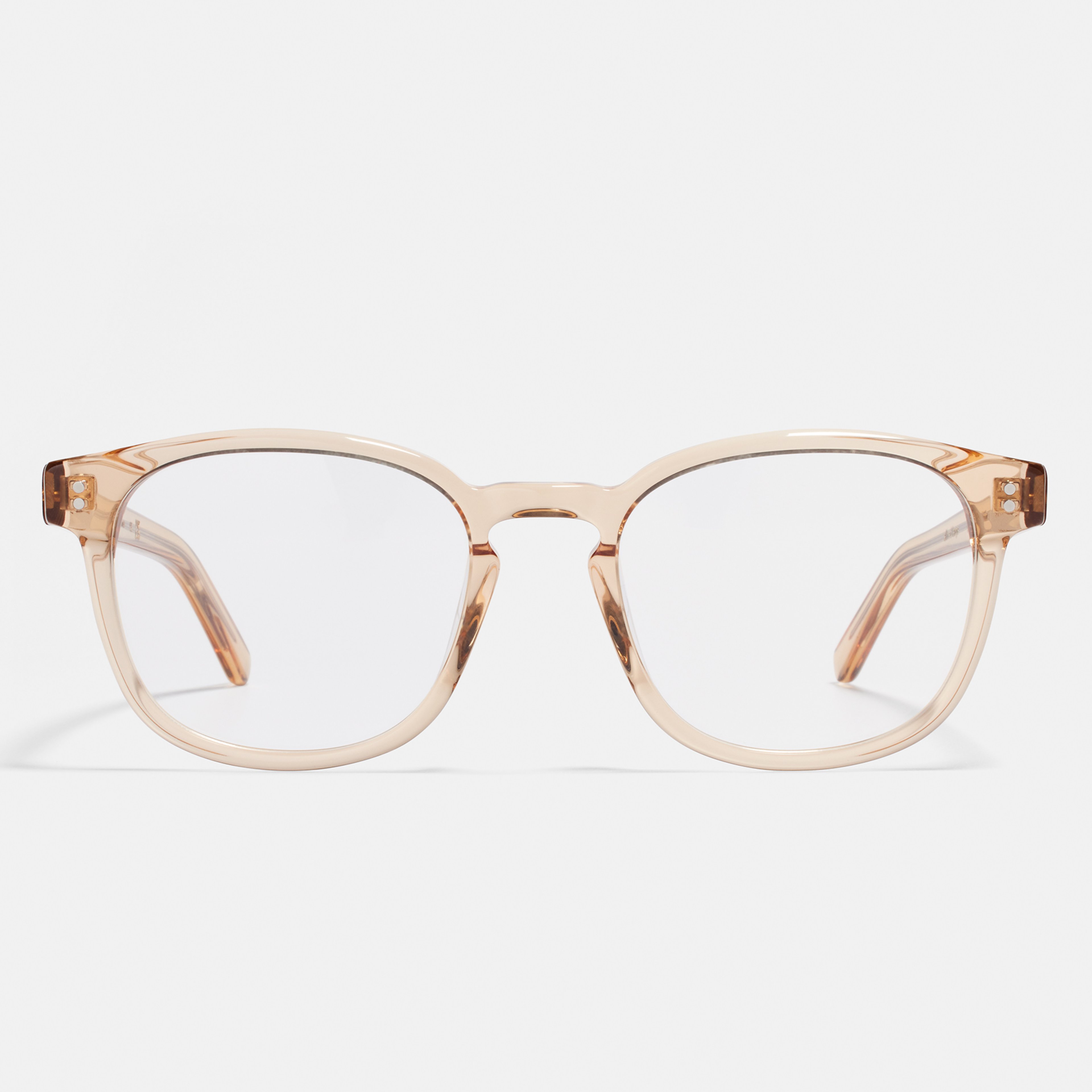 Ace & Tate Glasses | Square Acetate in Yellow
