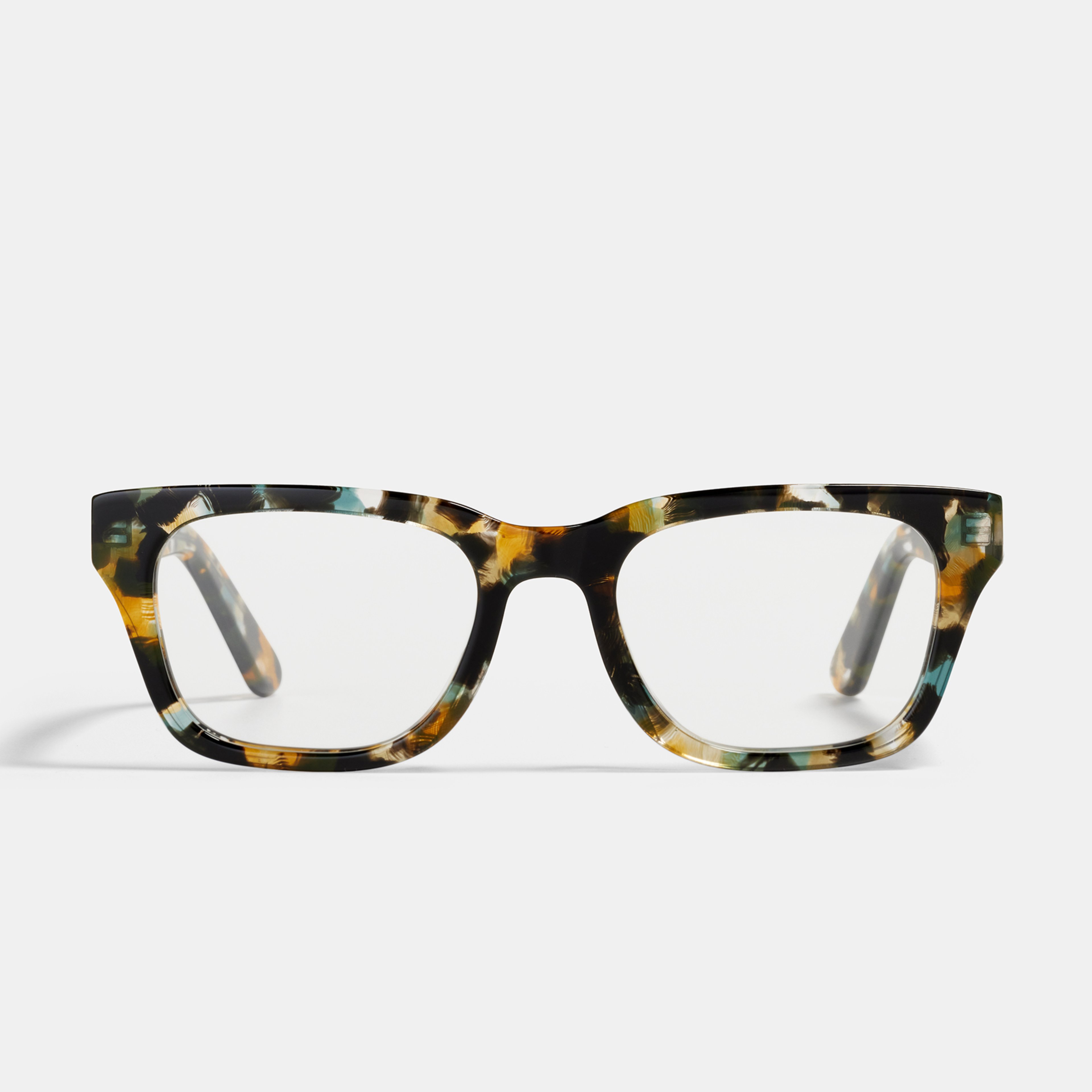 Ace & Tate Glasses | rectangle Renew bio acetate in Grey