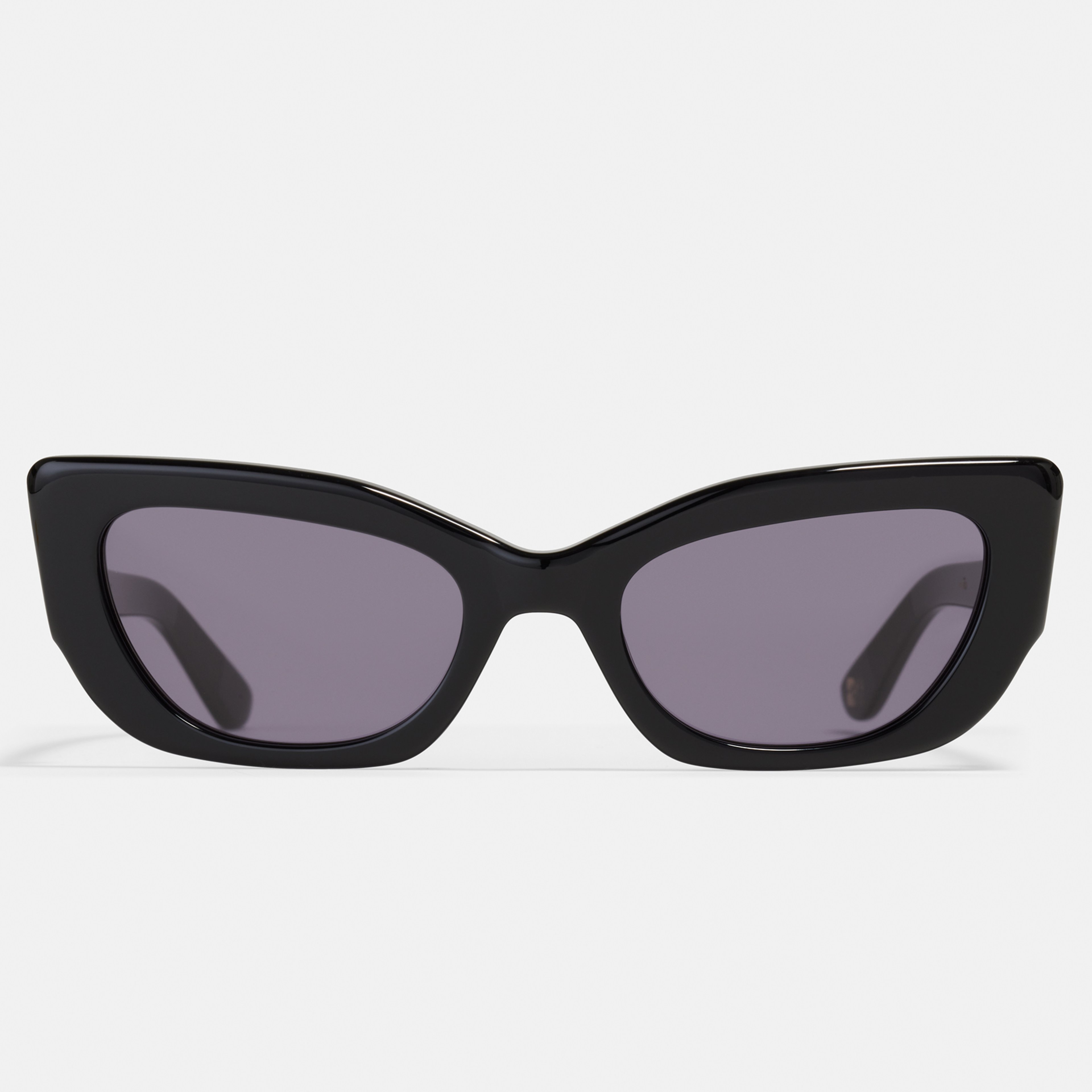 Ace & Tate Sunglasses | oval Renew bio acetate in Black