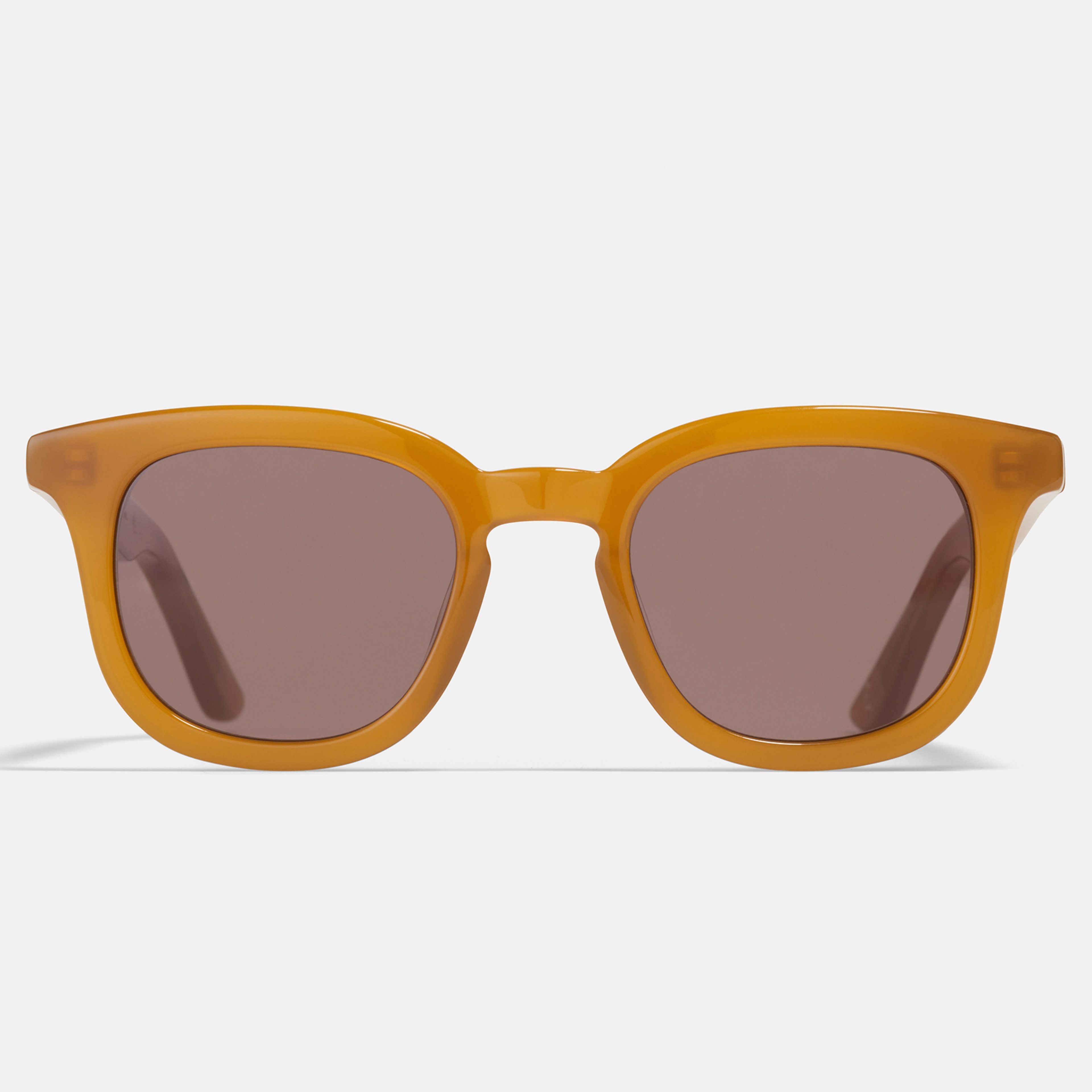 Ace & Tate Sunglasses | Square Renew bio acetate in Brown