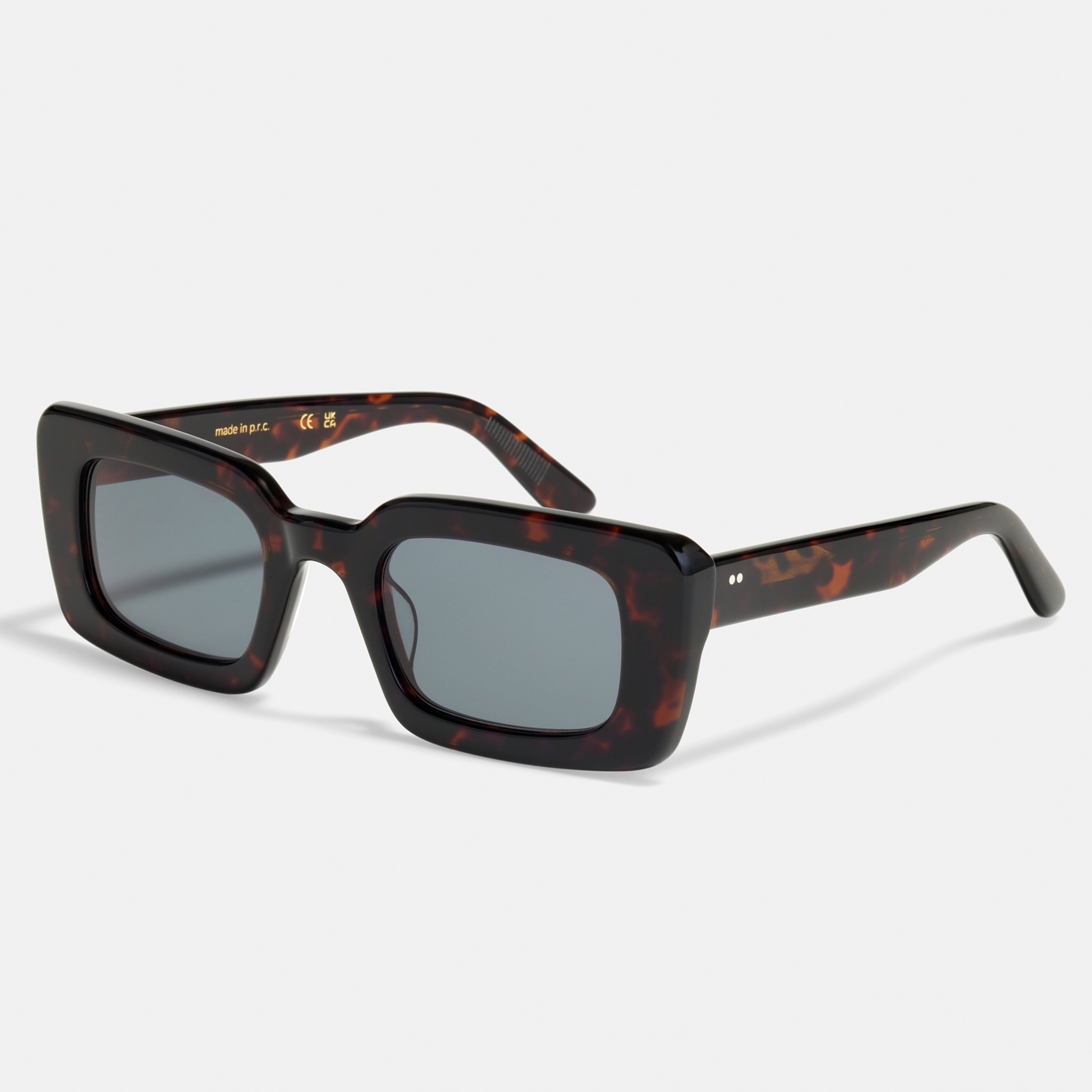 Ace & Tate Sunglasses | rectangle Acetate in tortoise