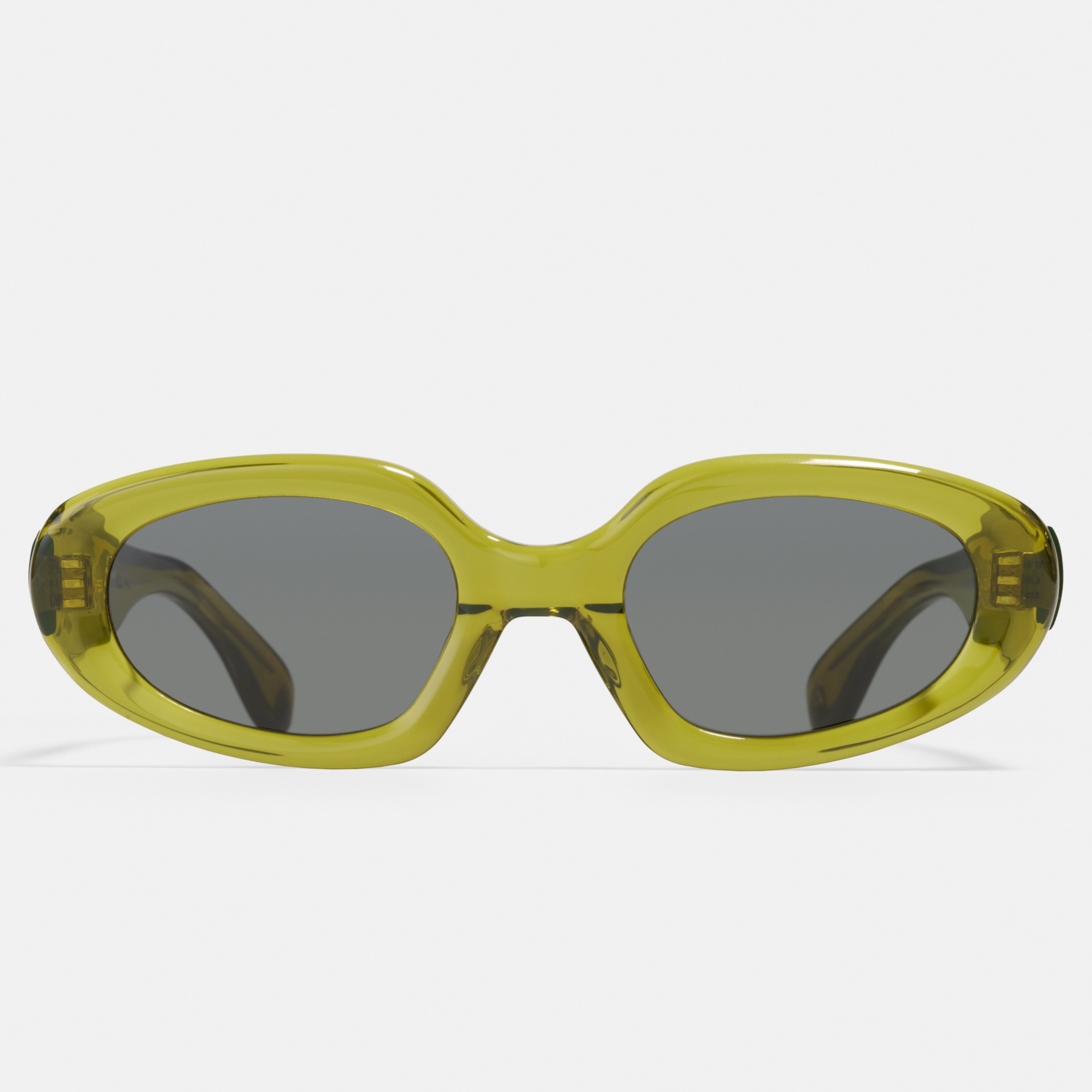 Ace & Tate Gafas de sol | oval Renew acetato bío in Verde