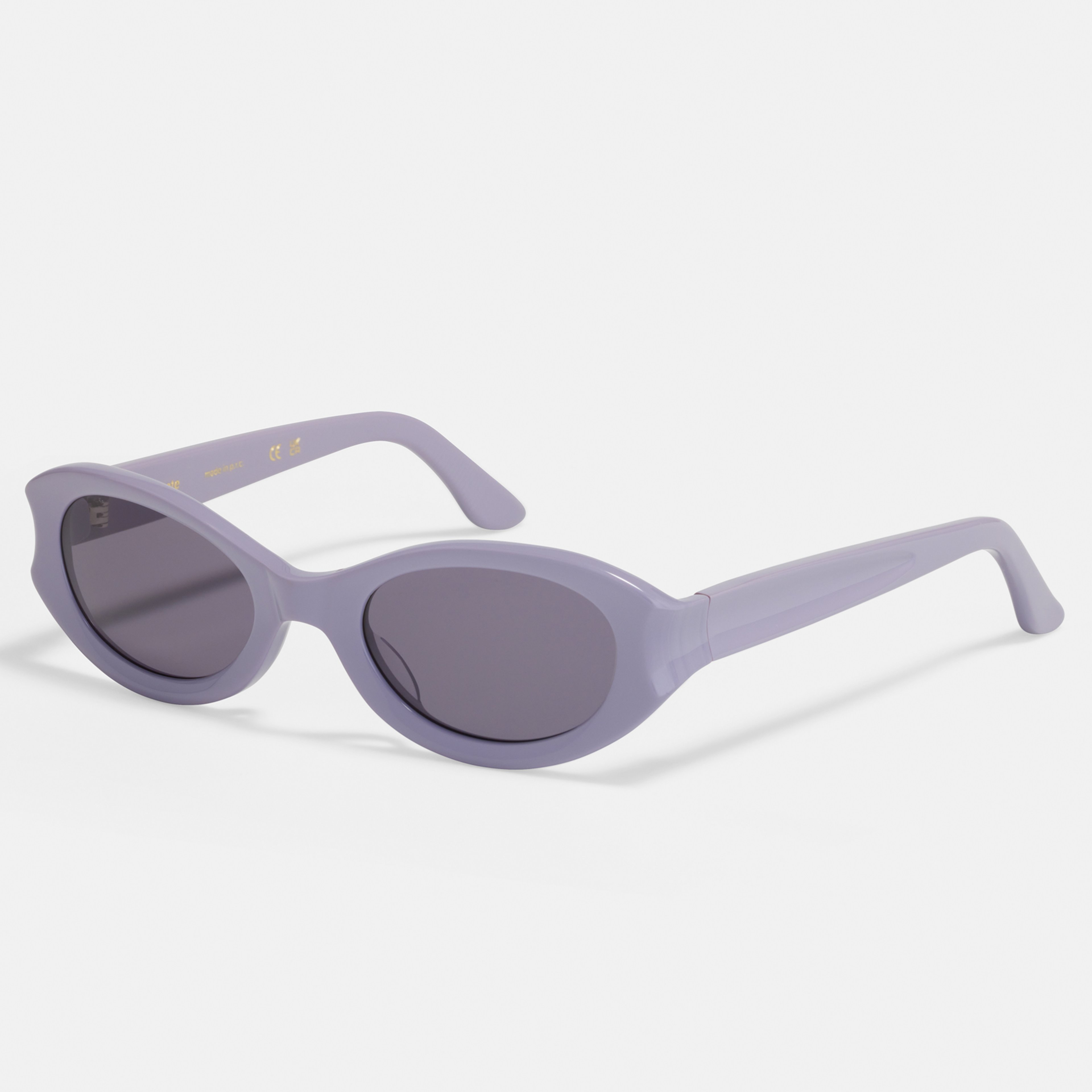 Ace & Tate Sunglasses | oval Renew bio acetate in Purple