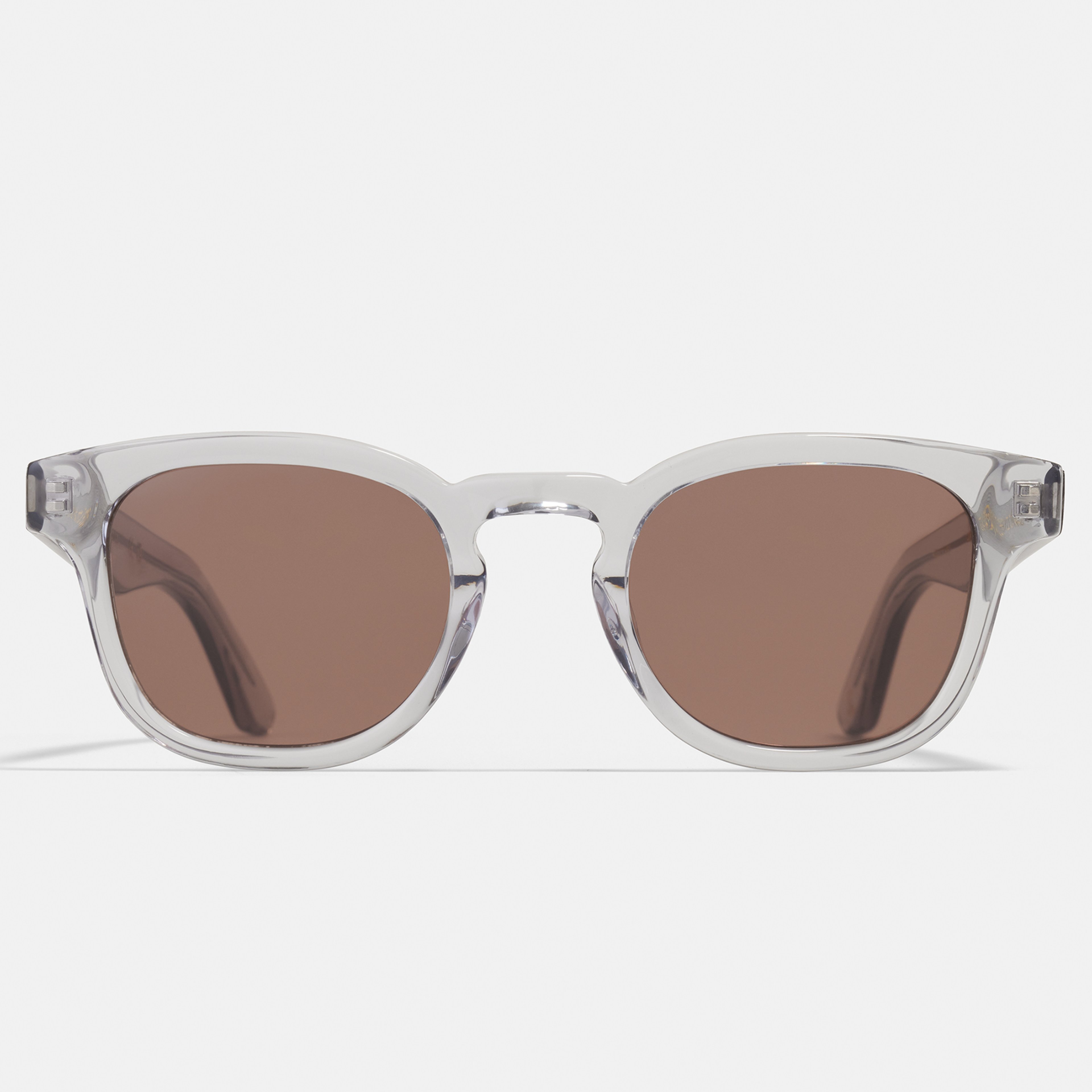 Ace & Tate Solaires | Ronde Renew bio-acétate in Gris