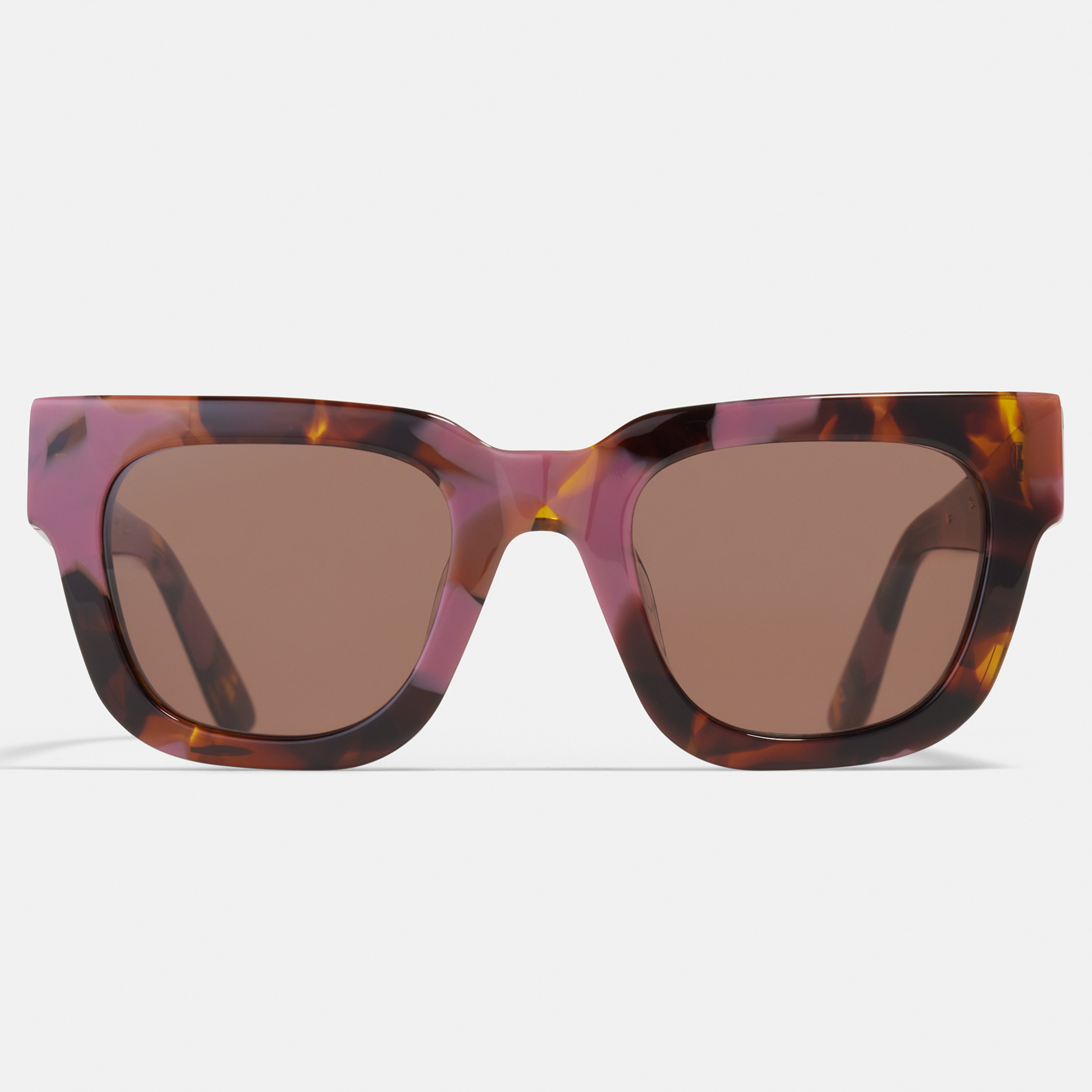 Ace & Tate Sunglasses | Square Bio acetate in Purple