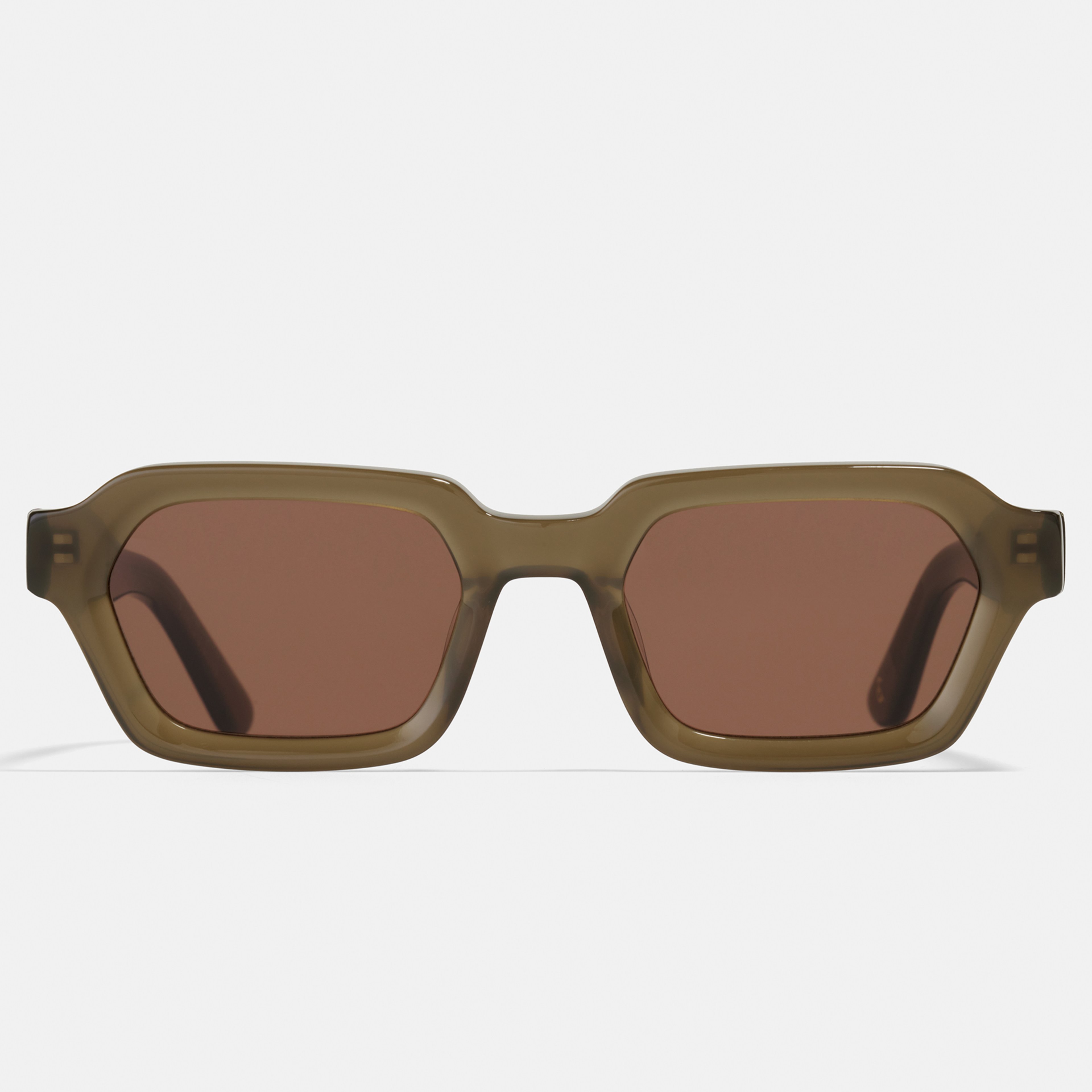 Ace & Tate Sunglasses | rectangle Renew bio acetate in Green
