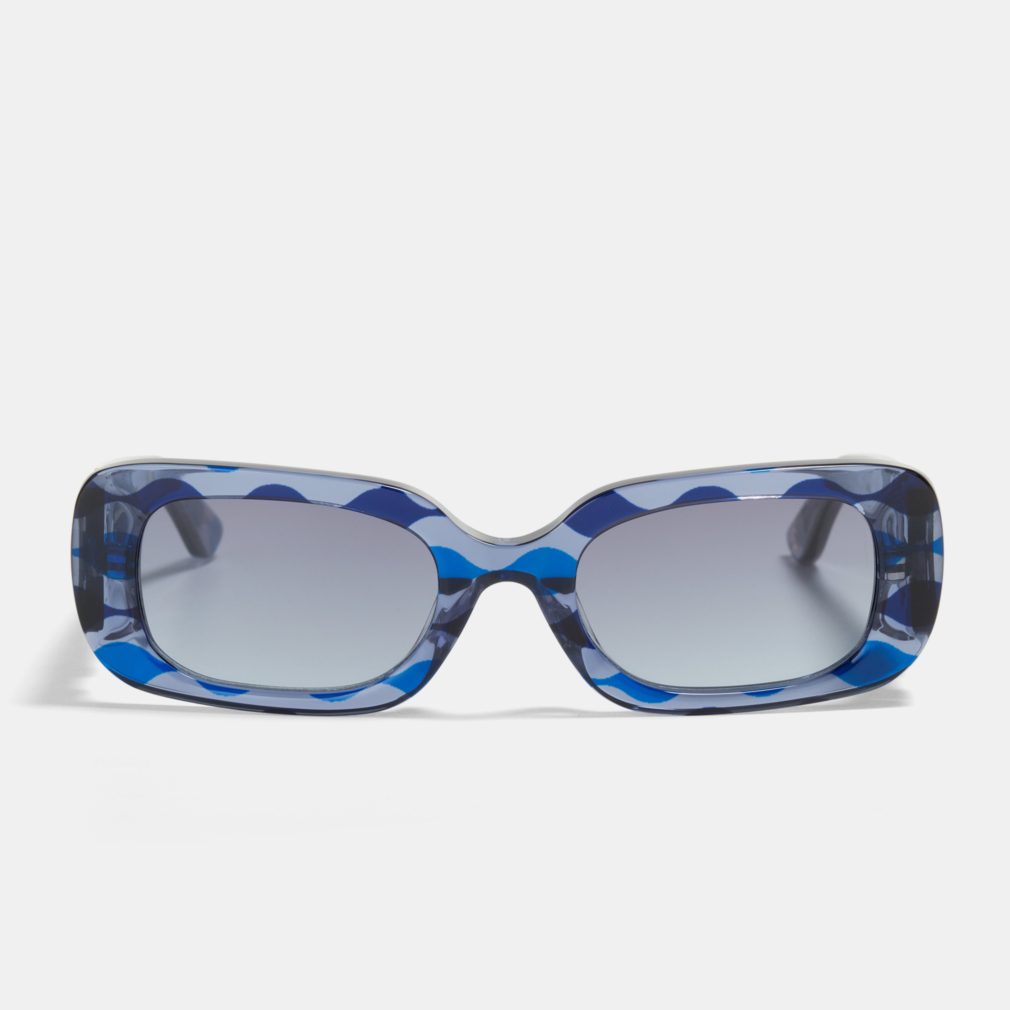 Ace & Tate Gafas de sol | rectangulares Acetato in Azul
