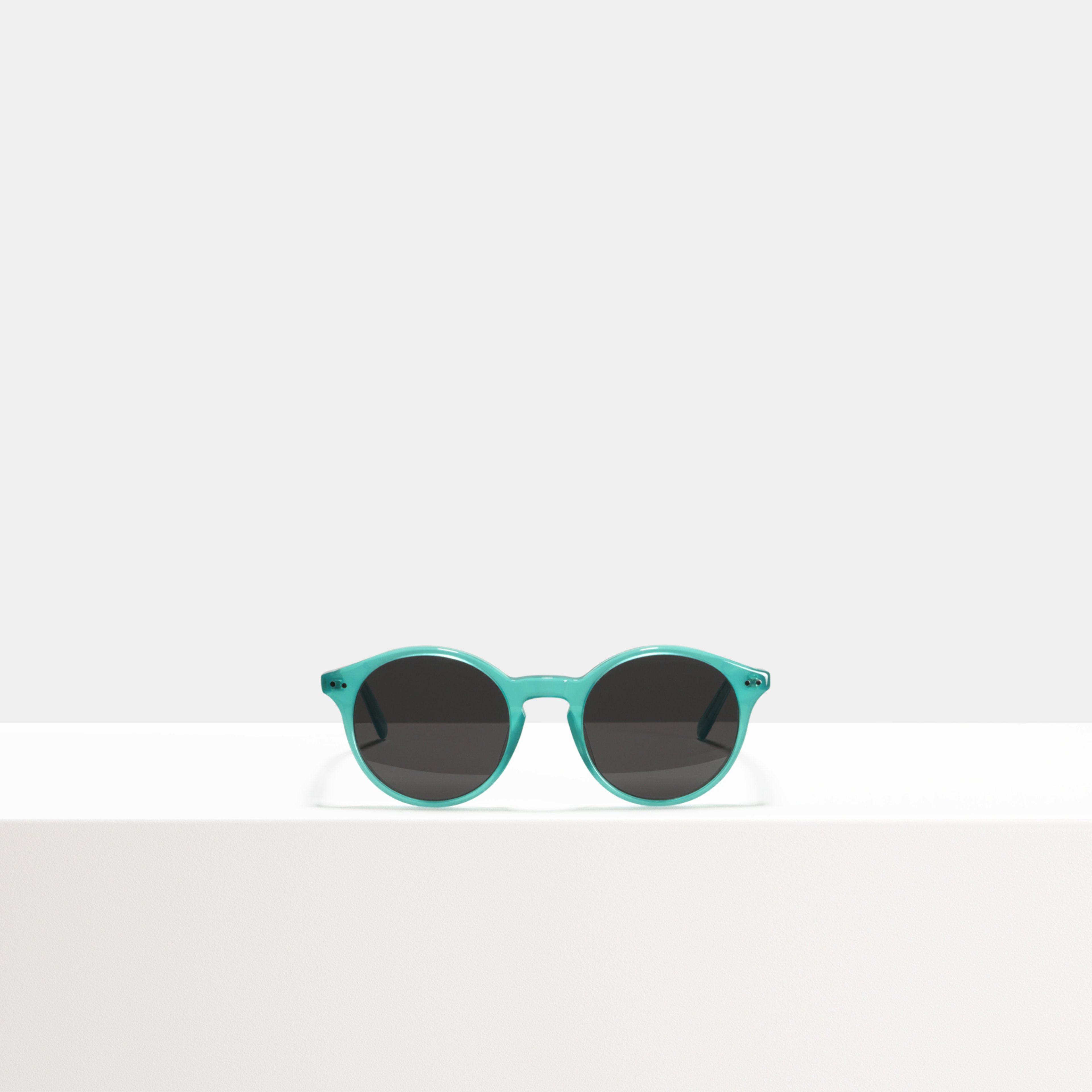 Ace & Tate Sunglasses | Round Acetate in Blue, Green