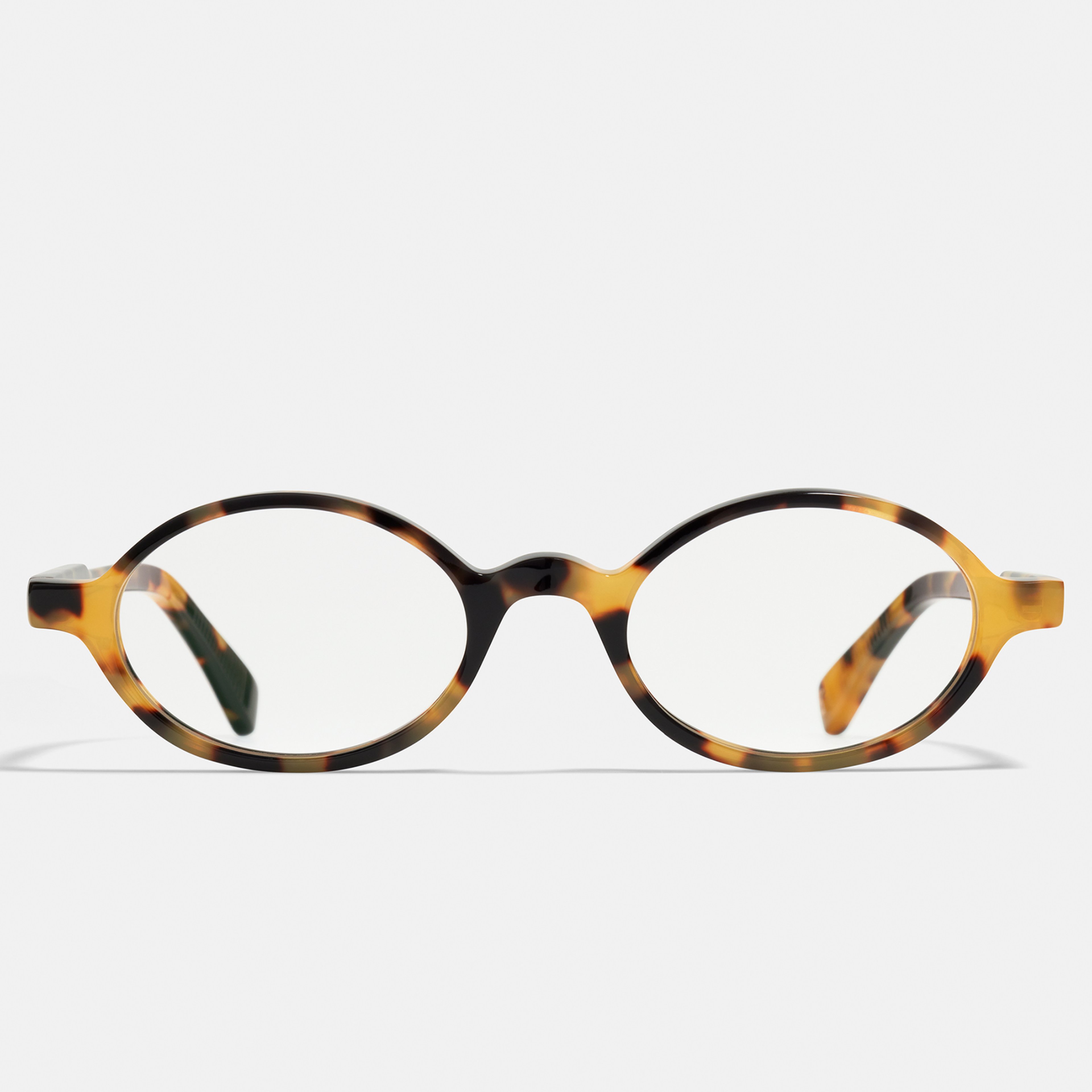 Ace & Tate Glasses | Round Bio acetate in Yellow