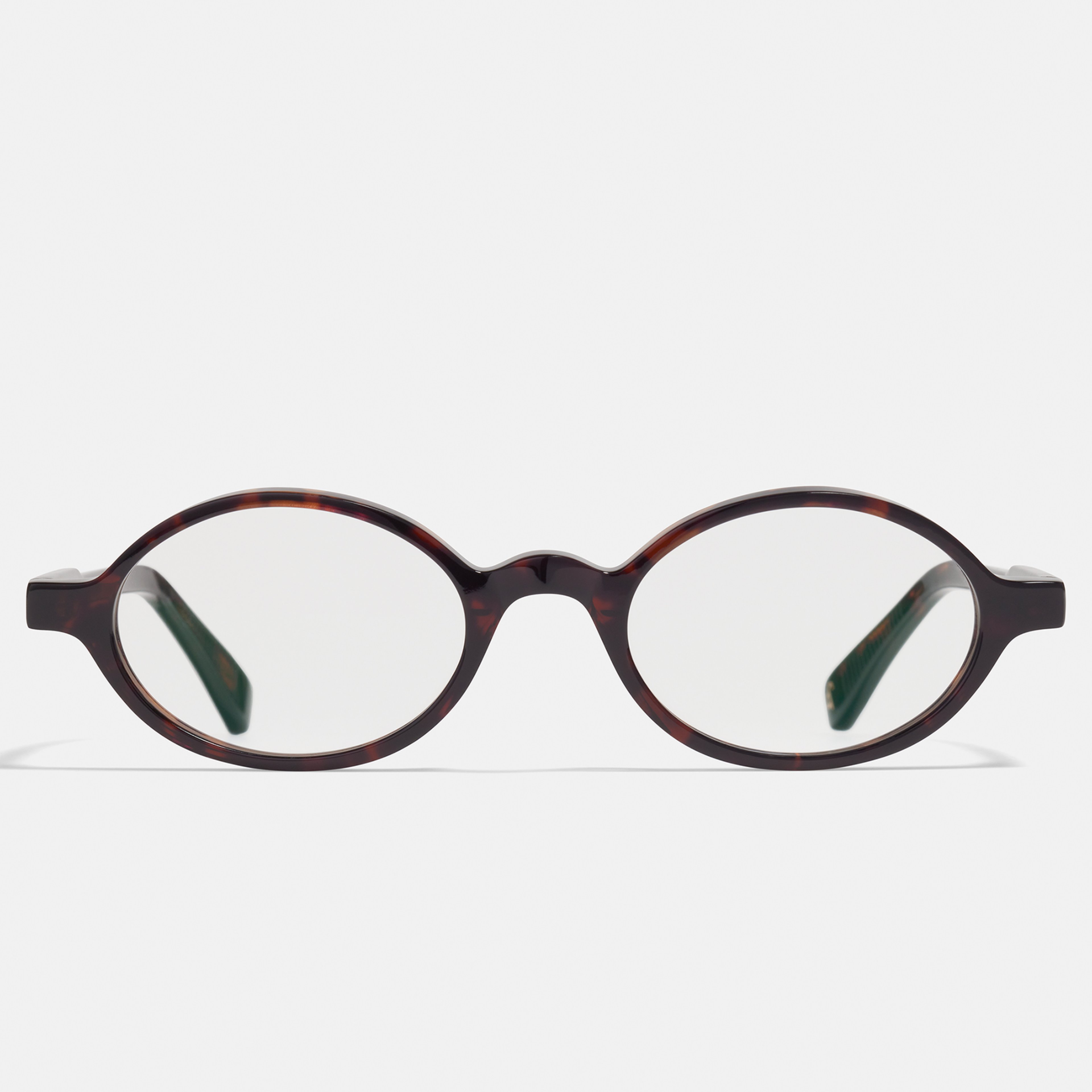 Ace & Tate Glasses | Round Recycled in Brown